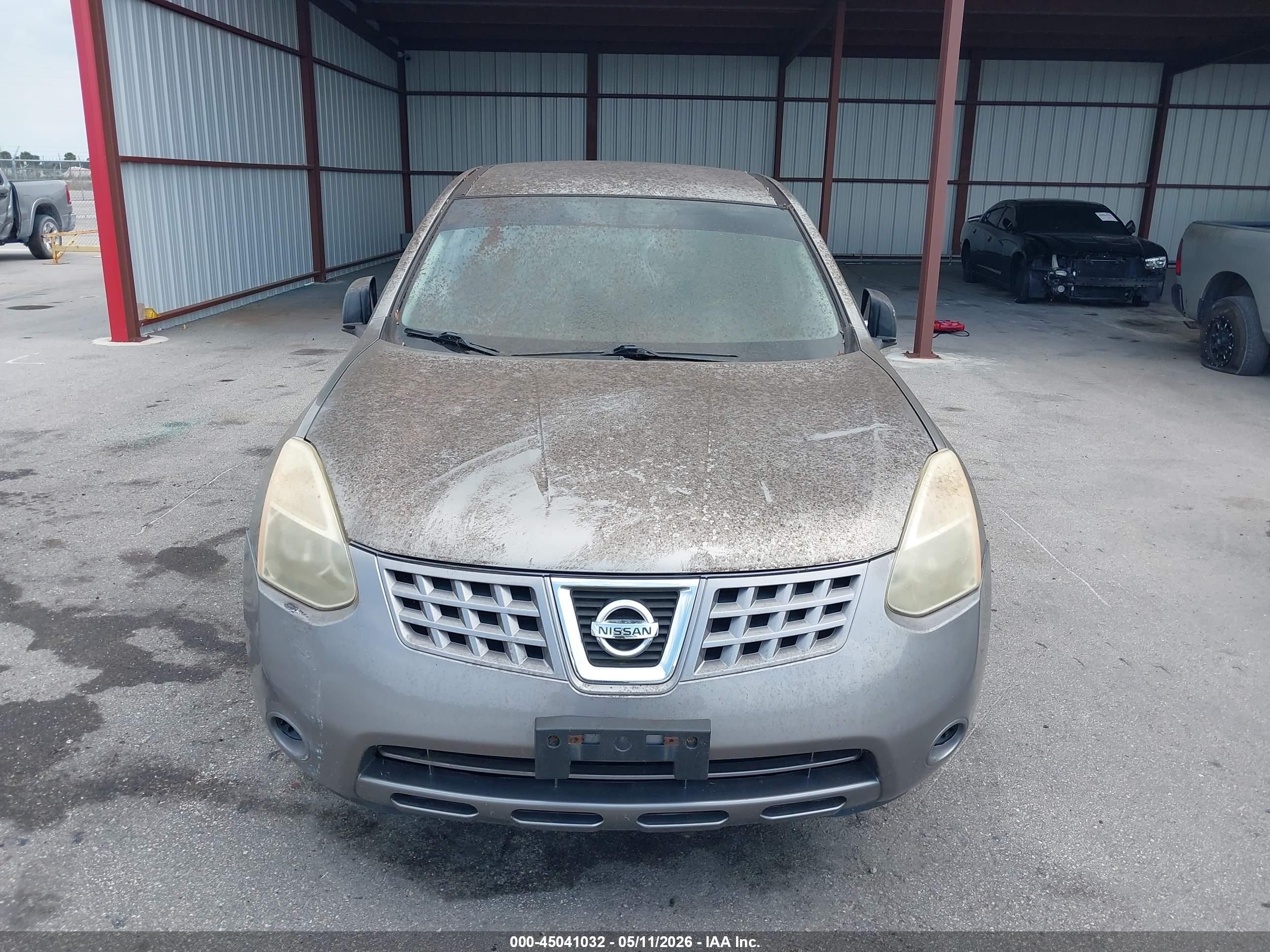 2008 Nissan Rogue S Gray vin: JN8AS58T78W010354