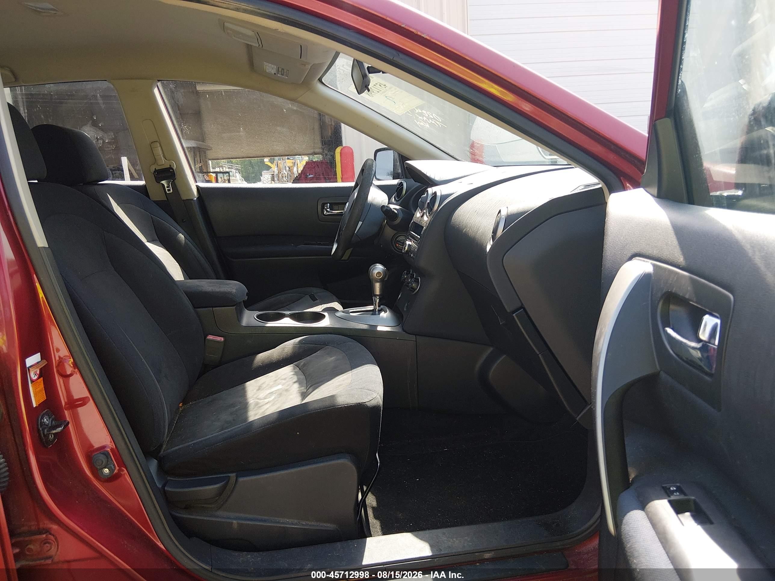 2008 Nissan Rogue S Красный vin: JN8AS58T78W022410