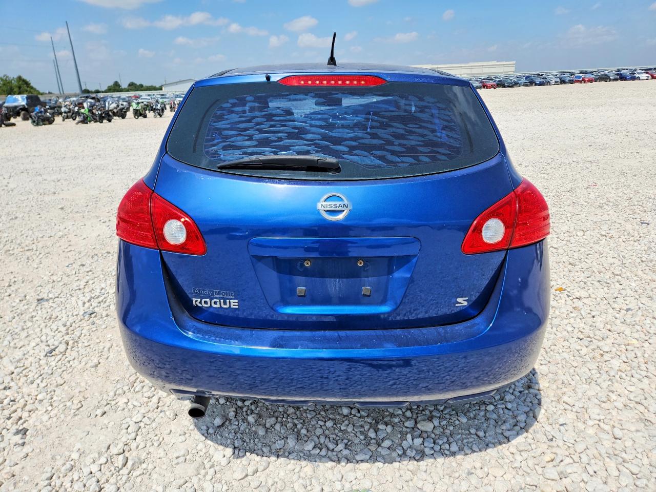 2008 Nissan Rogue S Blue vin: JN8AS58T78W022617