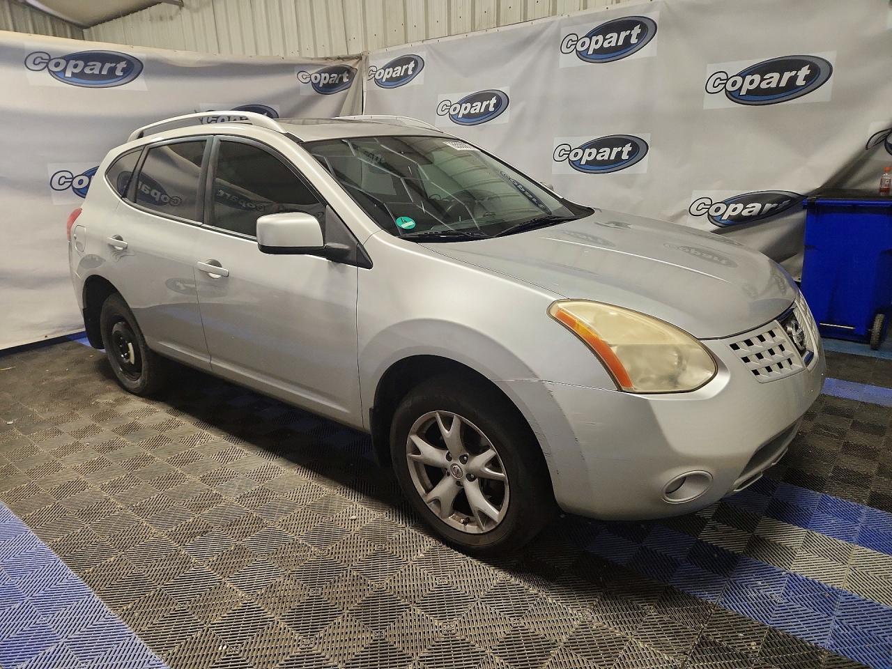 2008 Nissan Rogue S Серебряный vin: JN8AS58T78W023380