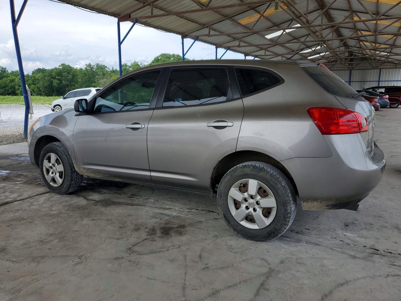 2008 Nissan Rogue S Серебряный vin: JN8AS58T78W307107