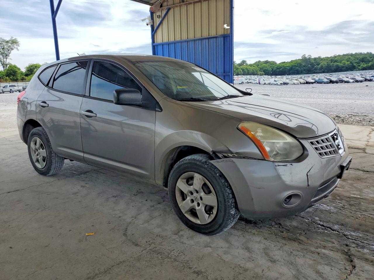 2008 Nissan Rogue S Серебряный vin: JN8AS58T78W307107