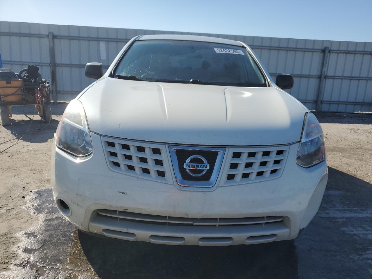 2009 Nissan Rogue S/sl Белый vin: JN8AS58T79W040827