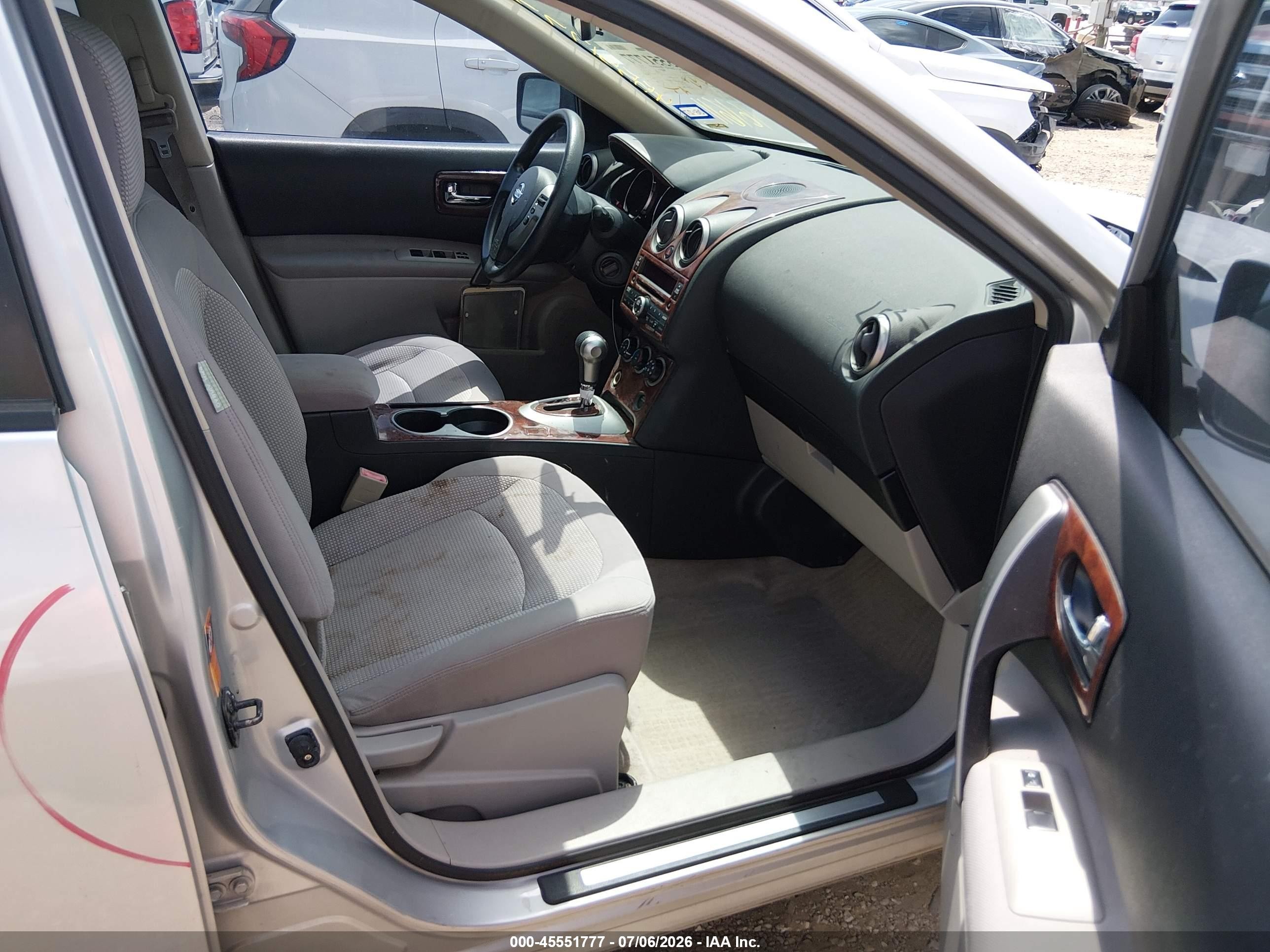 2009 Nissan Rogue Sl Silver vin: JN8AS58T79W041587