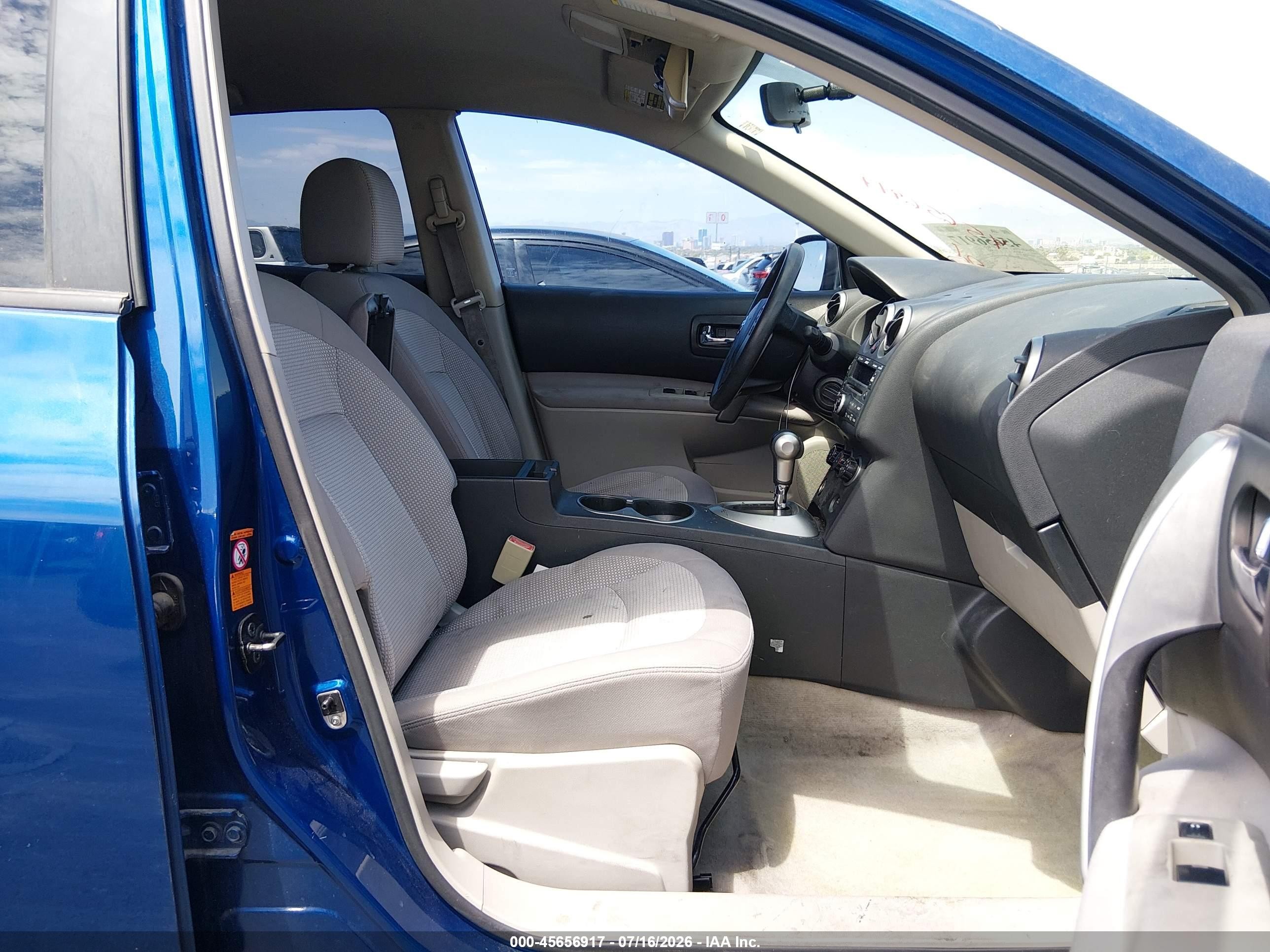 2009 Nissan Rogue Sl Blue vin: JN8AS58T79W045591