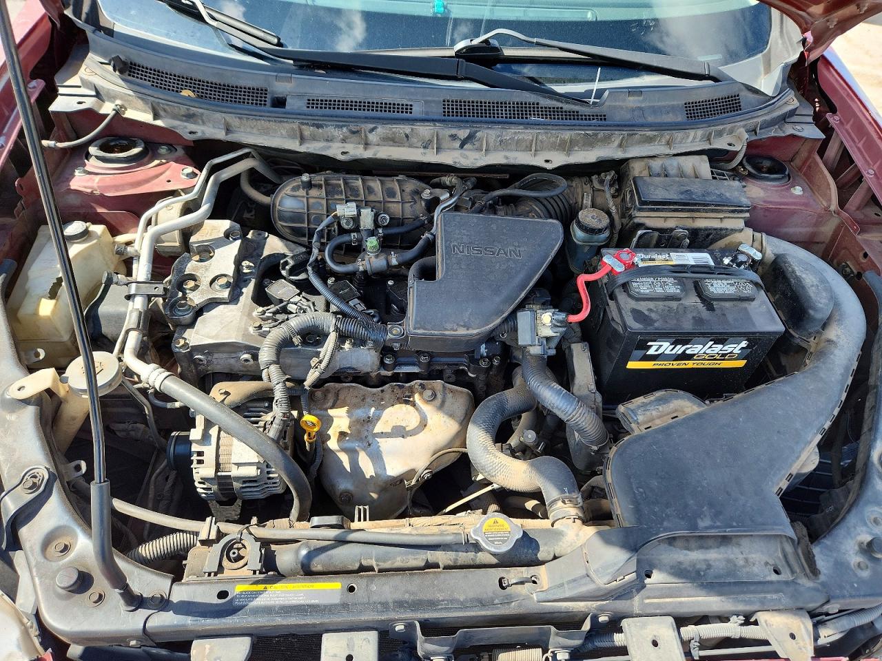 2009 Nissan Rogue S Maroon vin: JN8AS58T79W052119