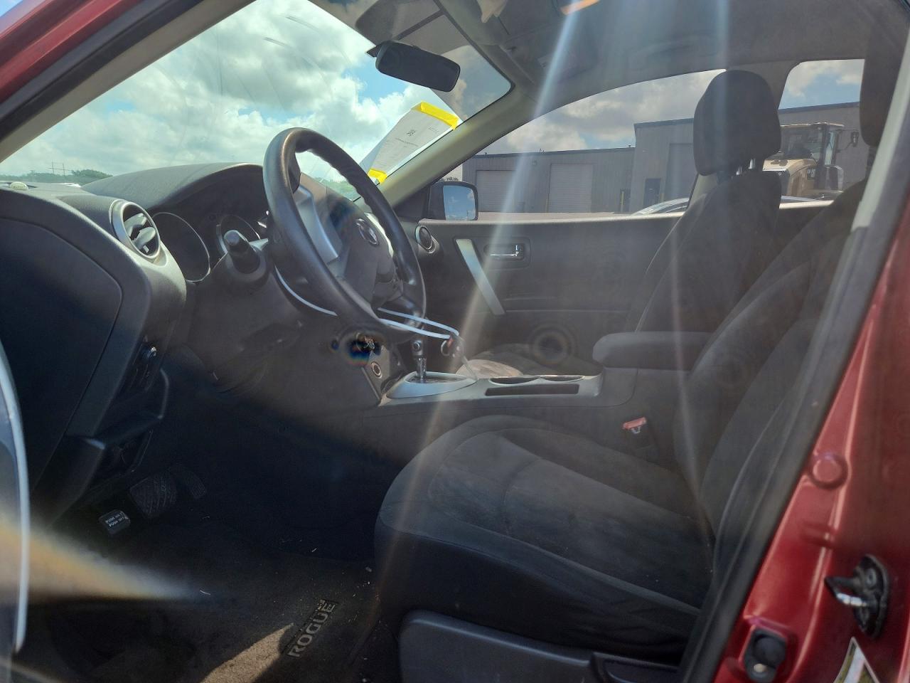 2009 Nissan Rogue S Maroon vin: JN8AS58T79W052119