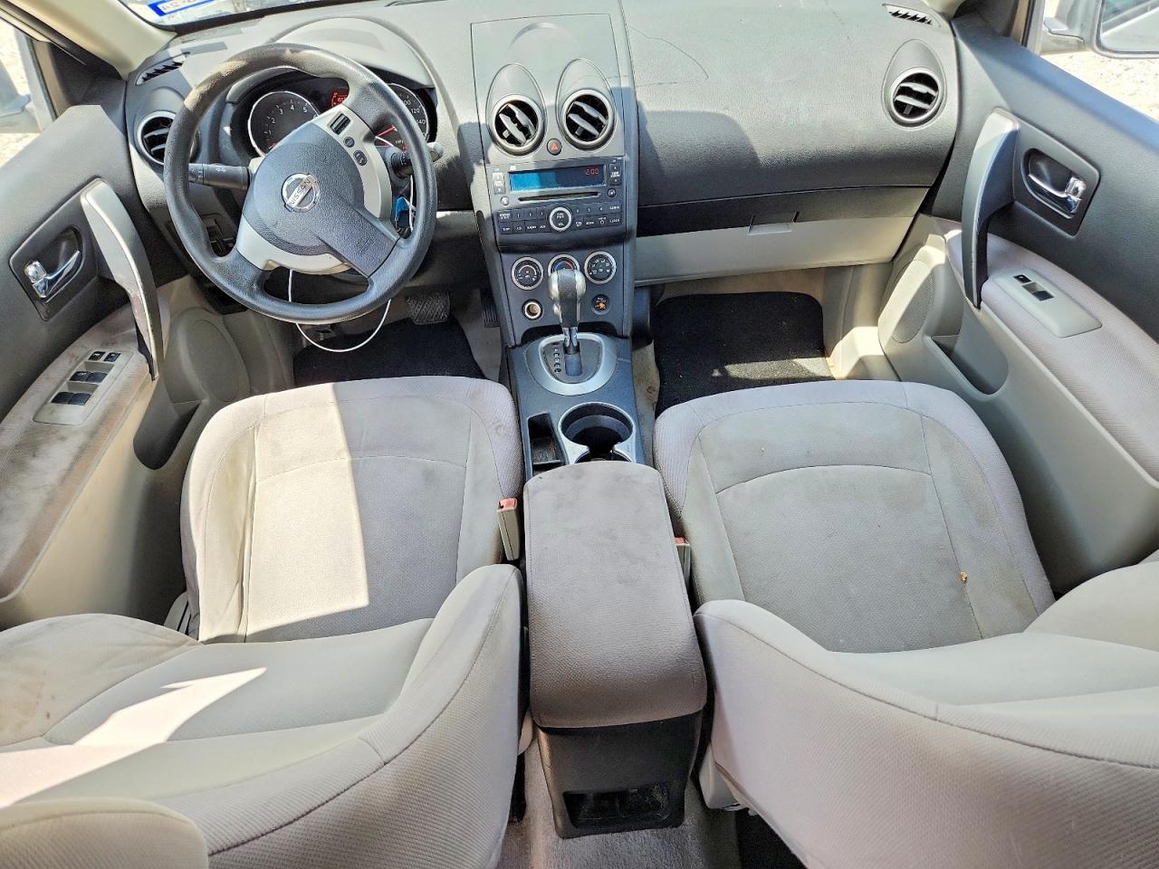 2009 Nissan Rogue S White vin: JN8AS58T79W328251