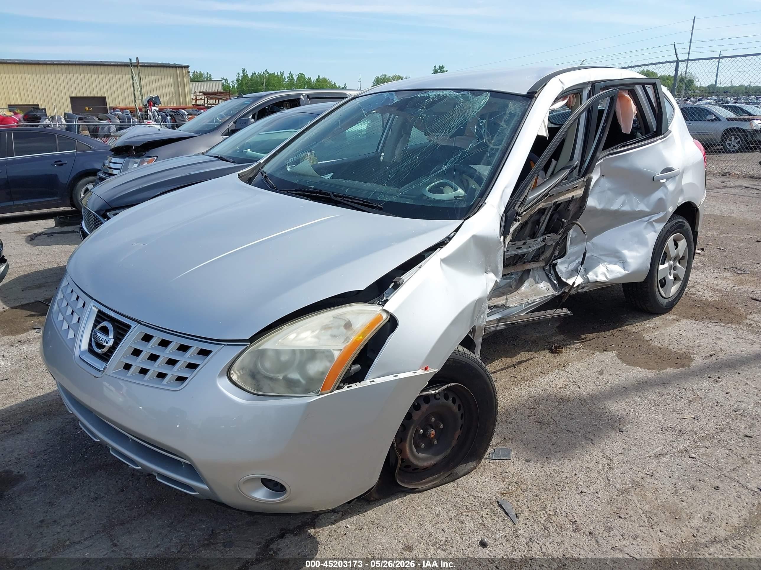 2008 Nissan Rogue S vin: JN8AS58T88W015336
