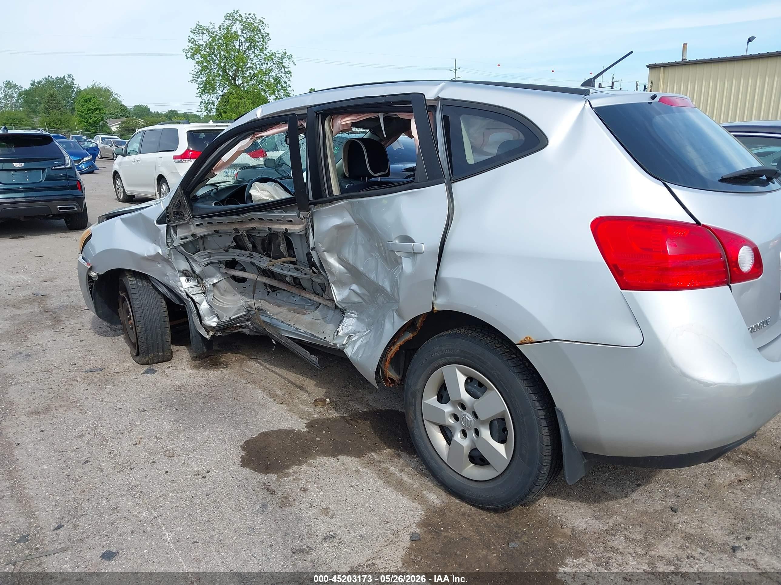 2008 Nissan Rogue S vin: JN8AS58T88W015336
