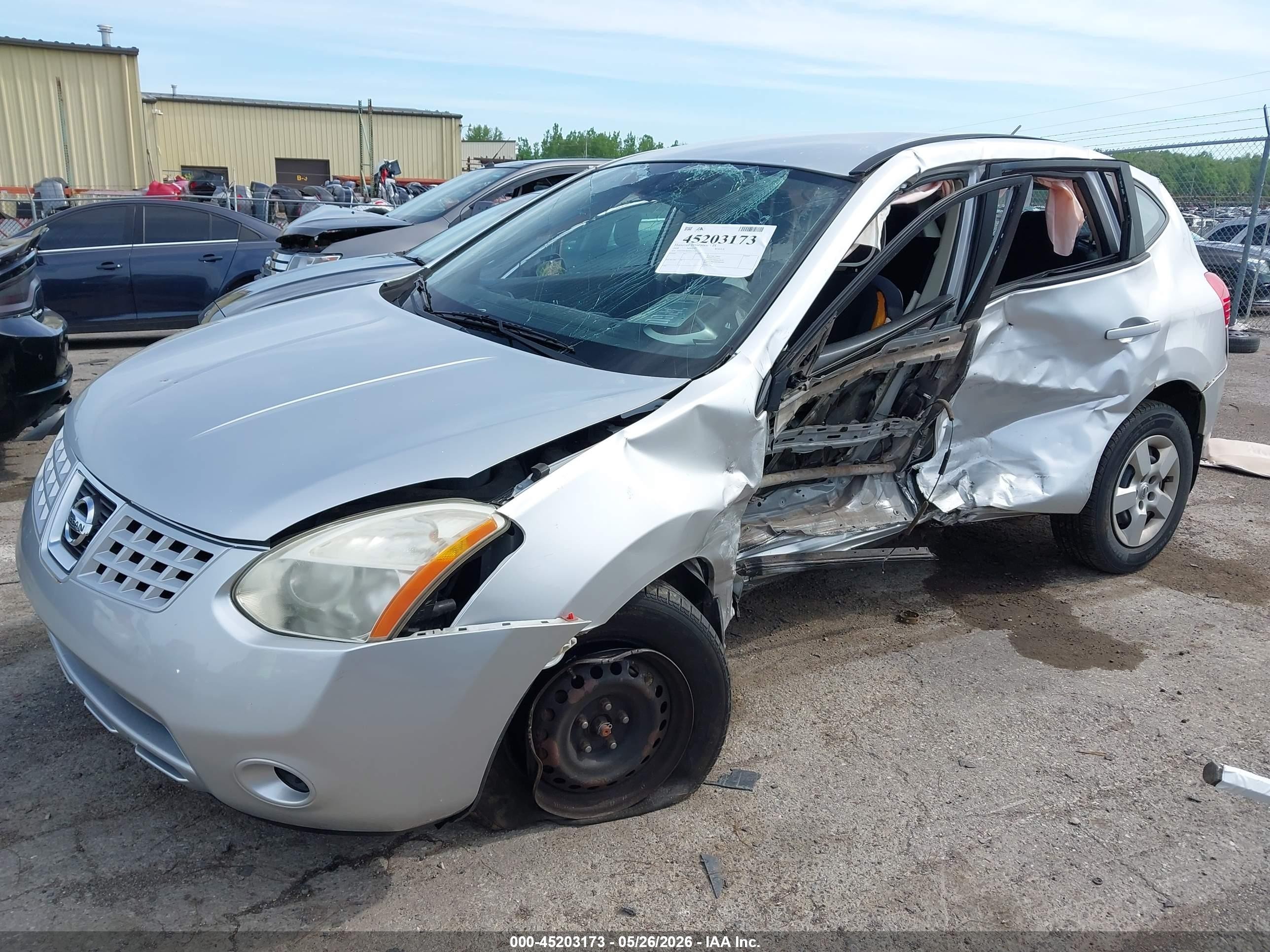 2008 Nissan Rogue S vin: JN8AS58T88W015336