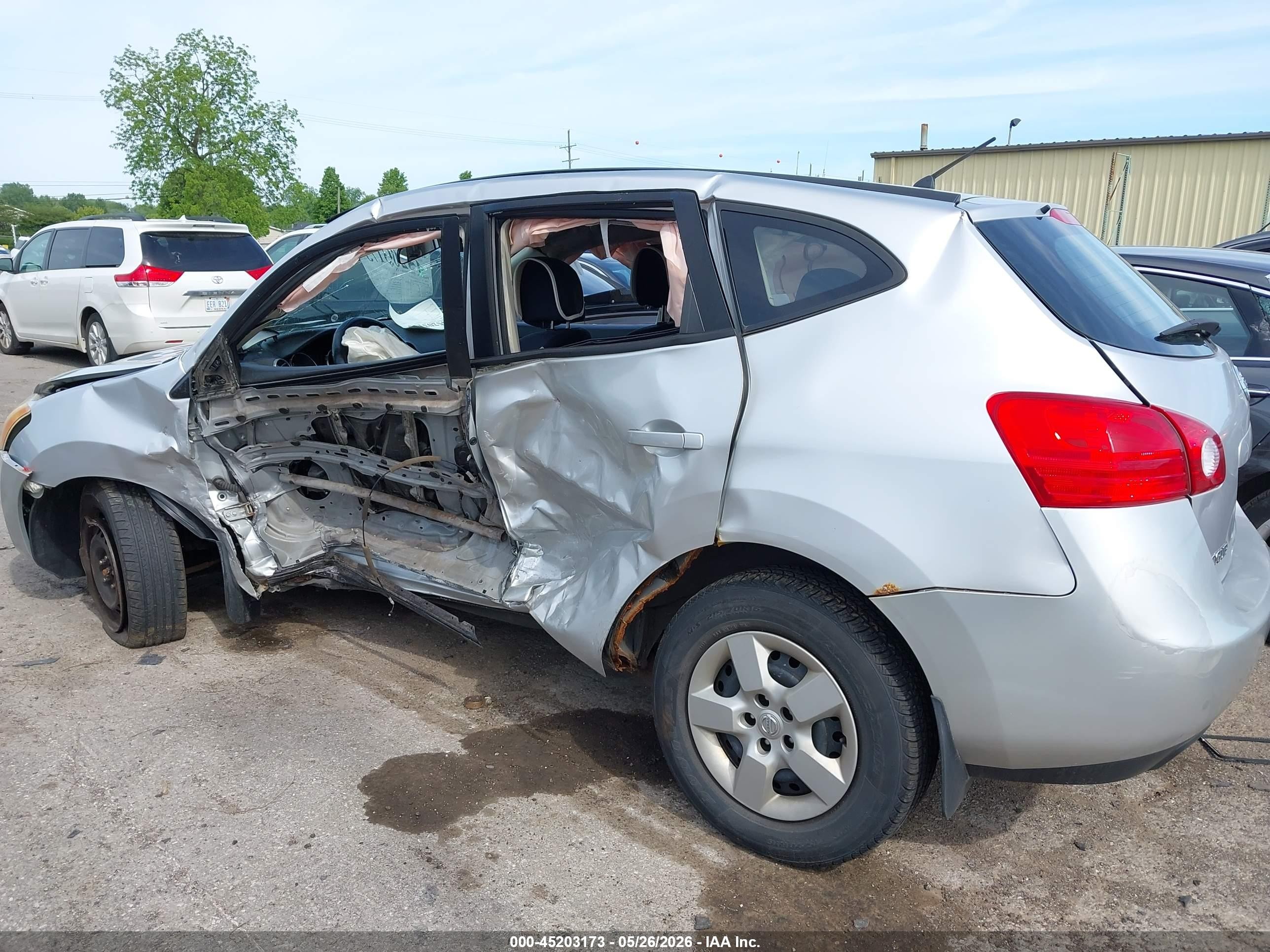 2008 Nissan Rogue S vin: JN8AS58T88W015336