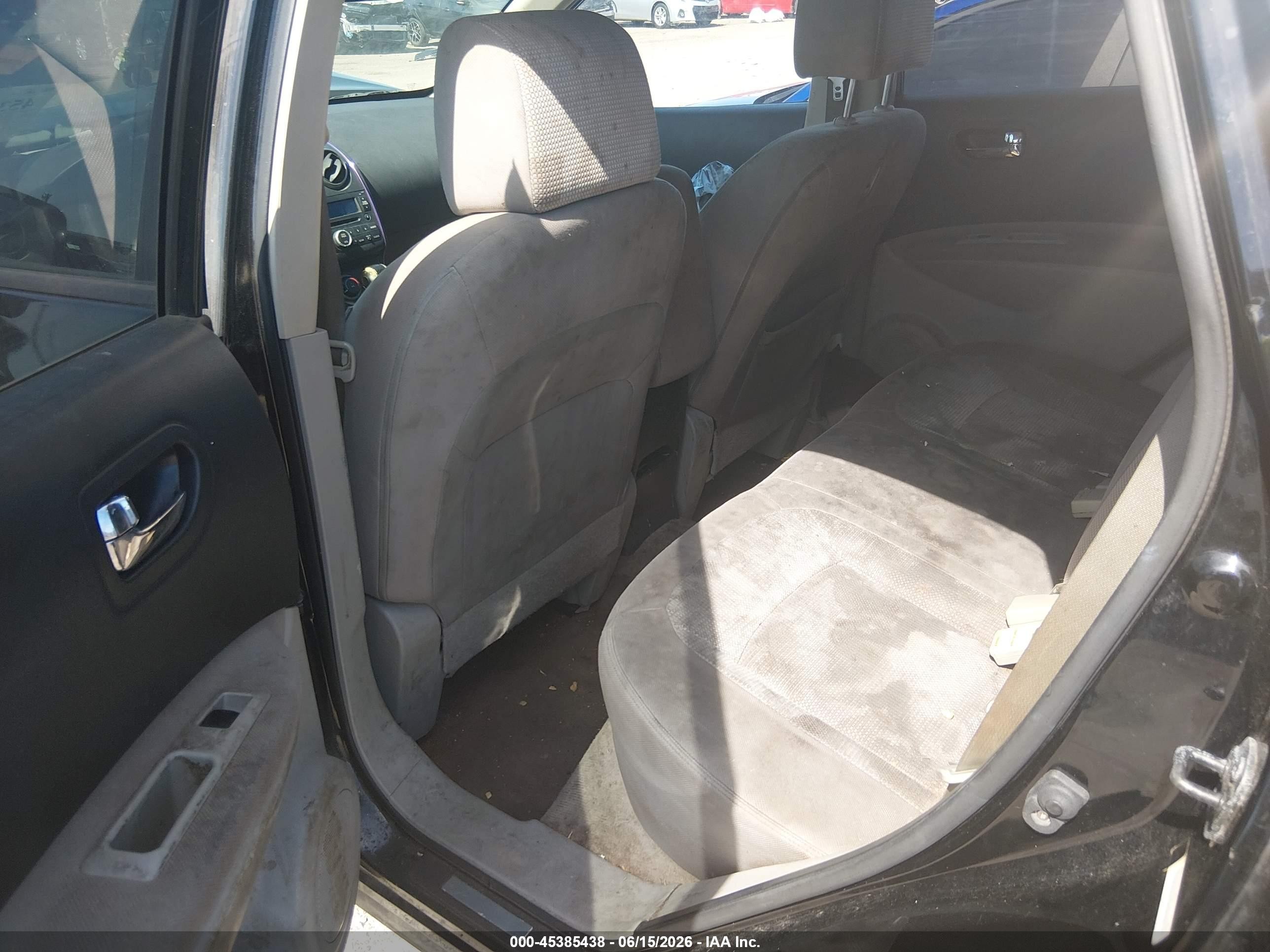2008 Nissan Rogue Sl Black vin: JN8AS58T88W300120