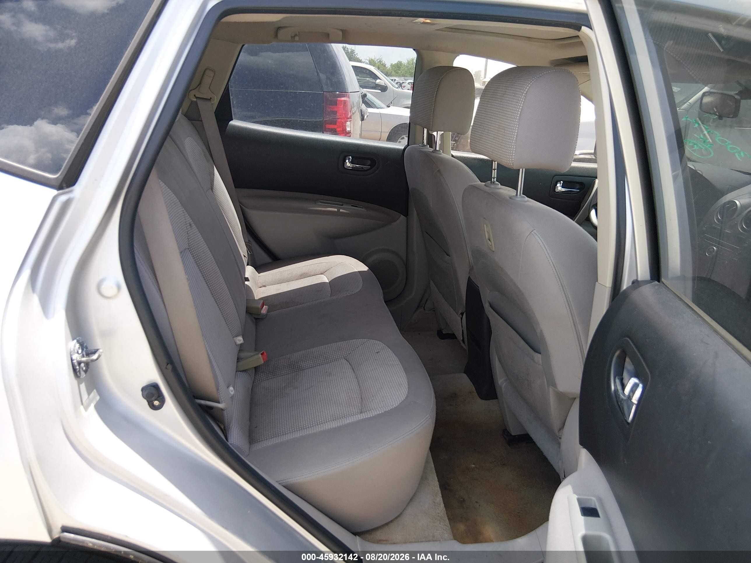 2008 Nissan Rogue Sl Silver vin: JN8AS58T88W300974