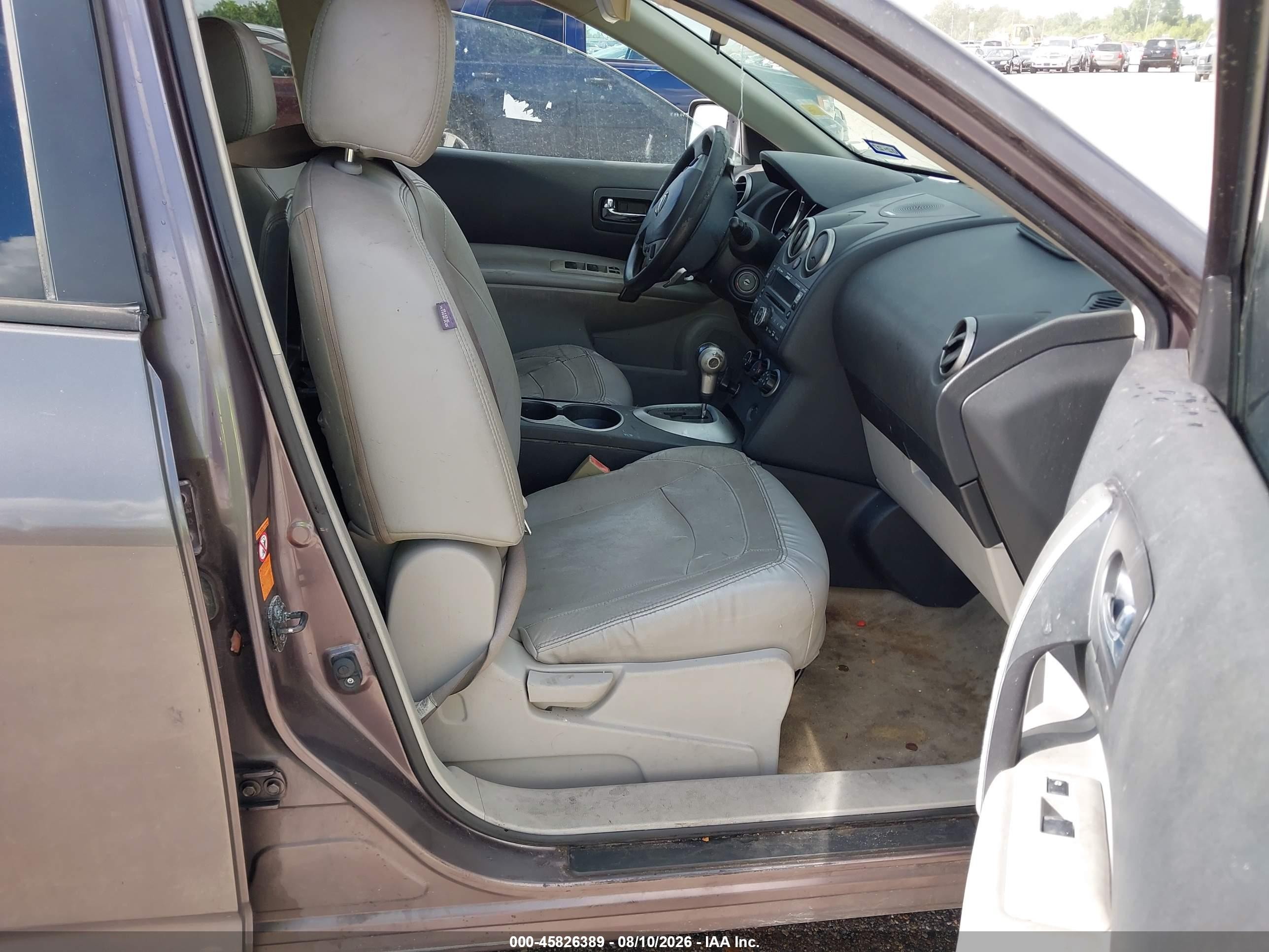 2008 Nissan Rogue Sl Gray vin: JN8AS58T88W303597