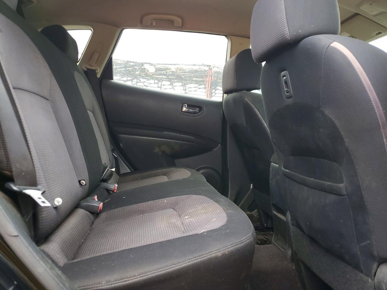 2008 Nissan Rogue S Black vin: JN8AS58T88W304491