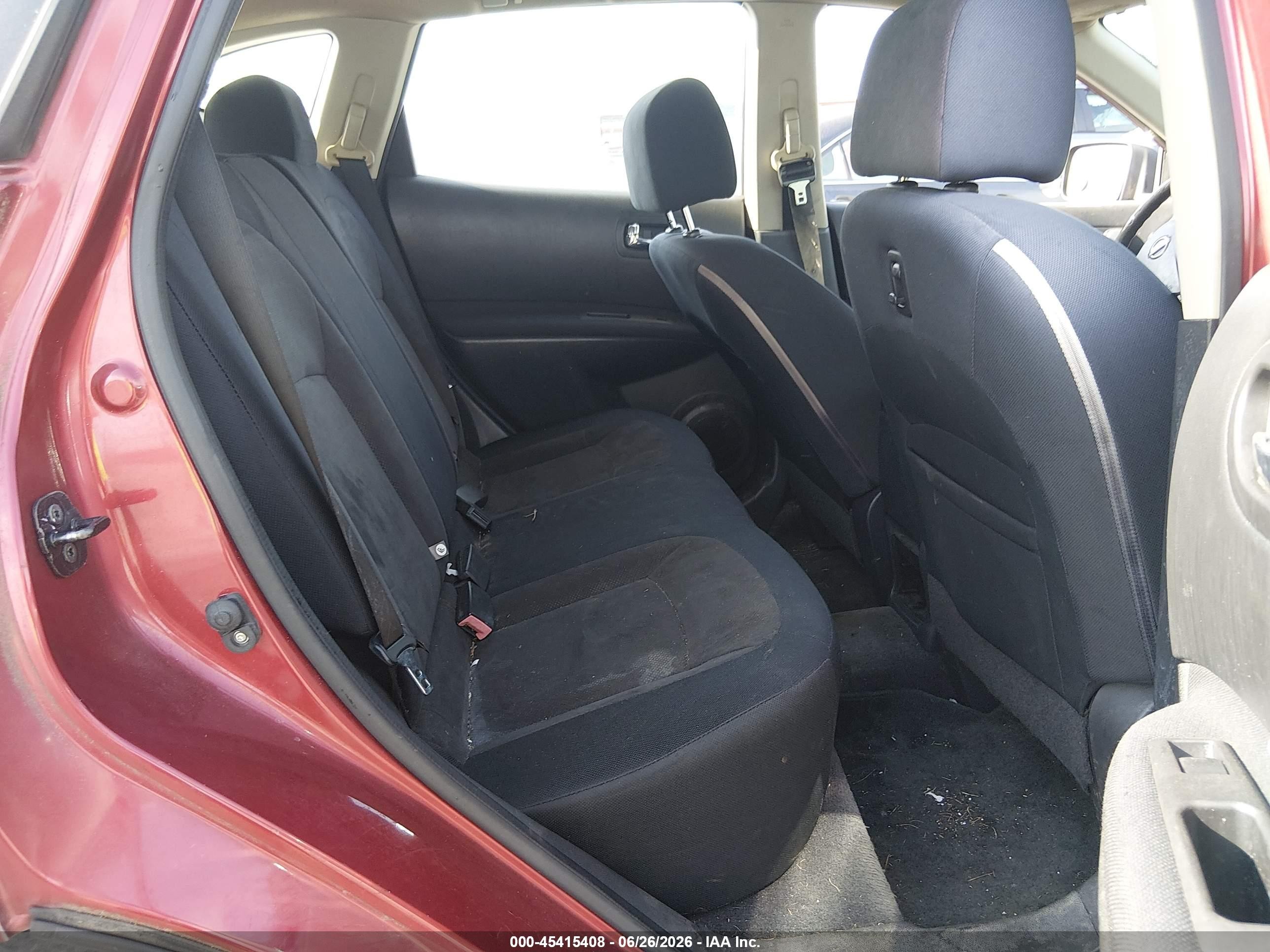 2009 Nissan Rogue S Maroon vin: JN8AS58T89W044319