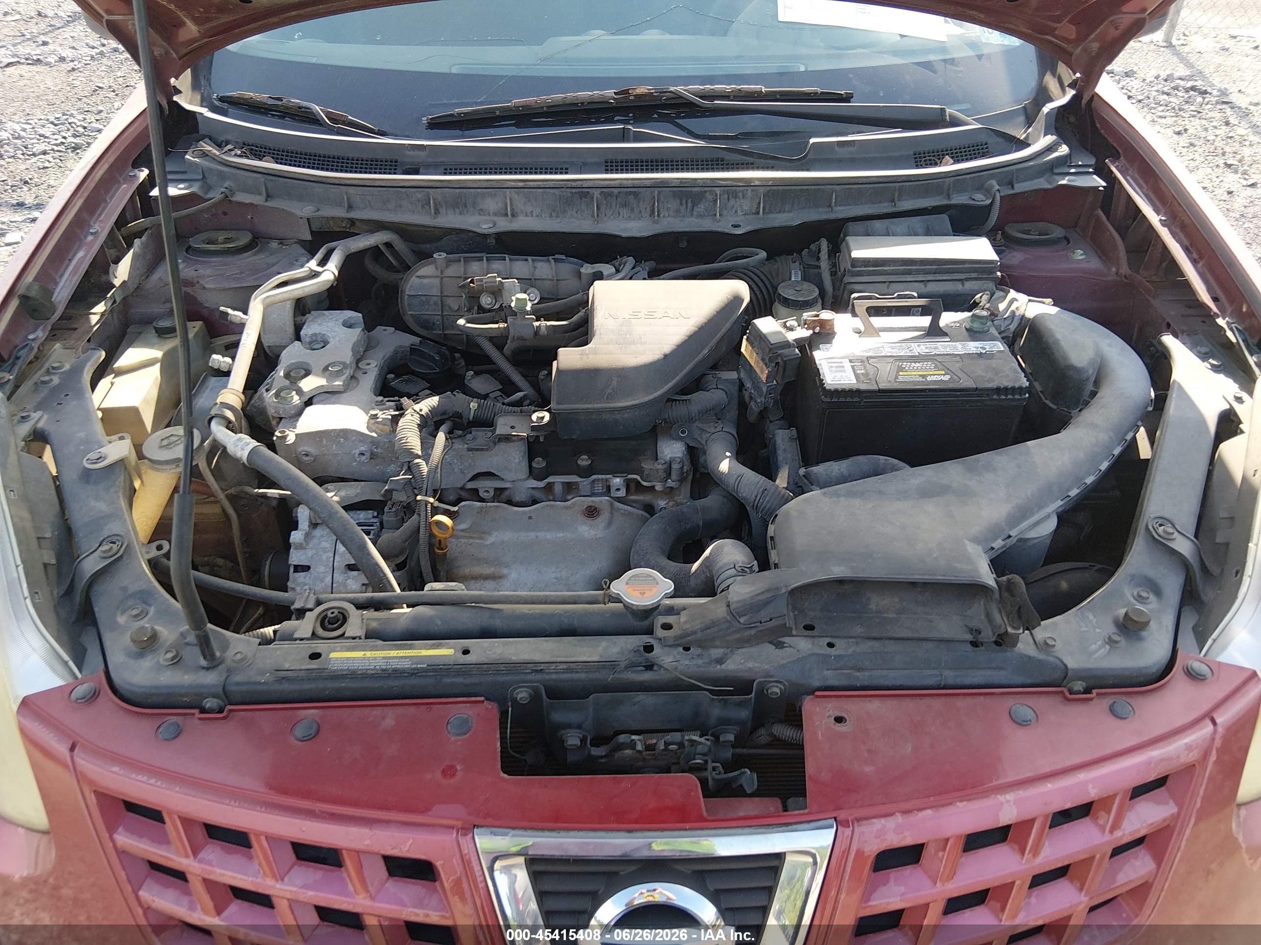 2009 Nissan Rogue S Maroon vin: JN8AS58T89W044319