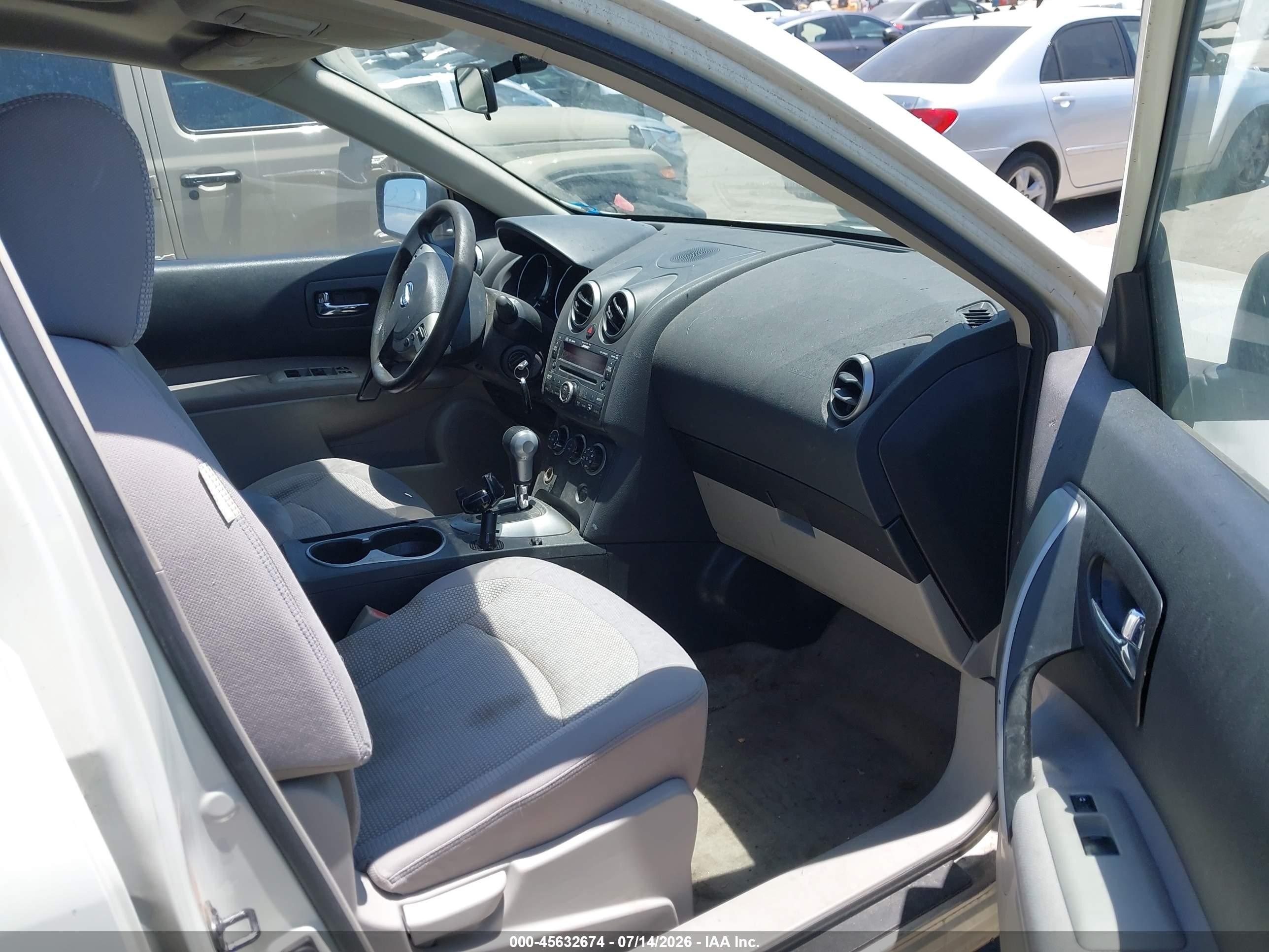 2009 Nissan Rogue Sl White vin: JN8AS58T89W048175