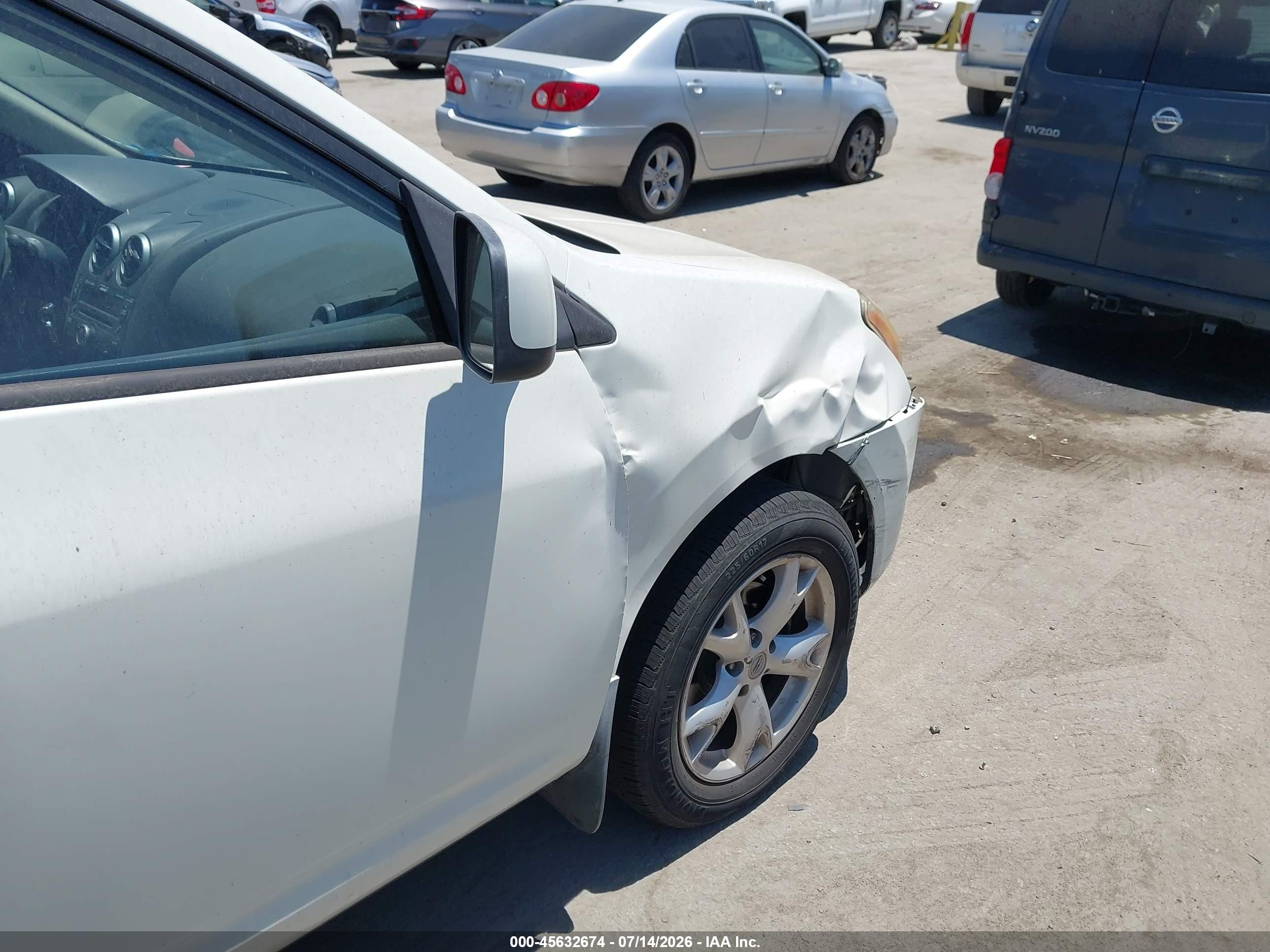 2009 Nissan Rogue Sl White vin: JN8AS58T89W048175