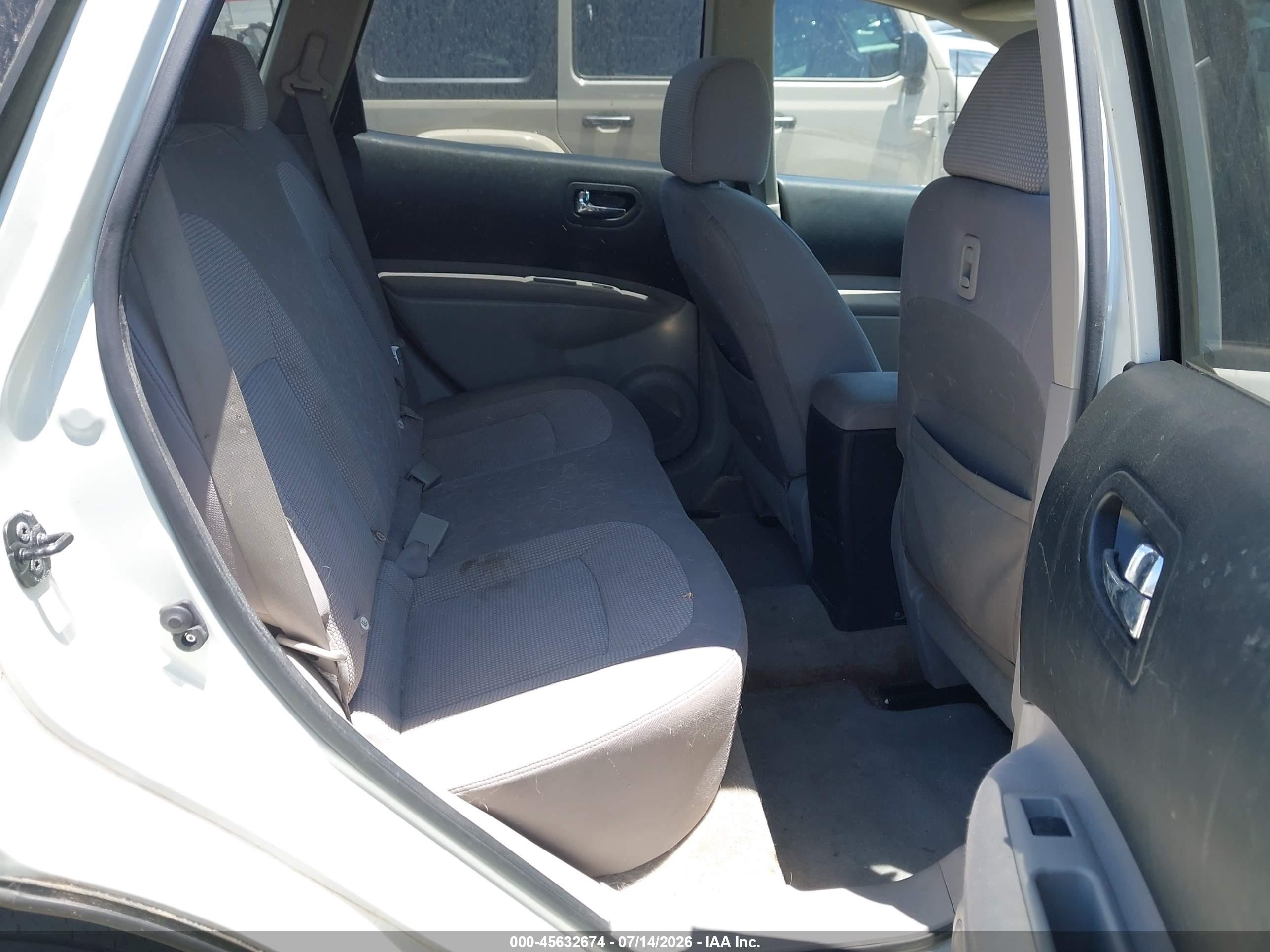 2009 Nissan Rogue Sl White vin: JN8AS58T89W048175