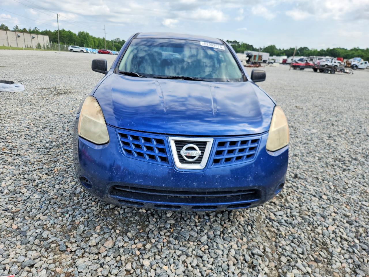2009 Nissan Rogue S Blue vin: JN8AS58T89W053103