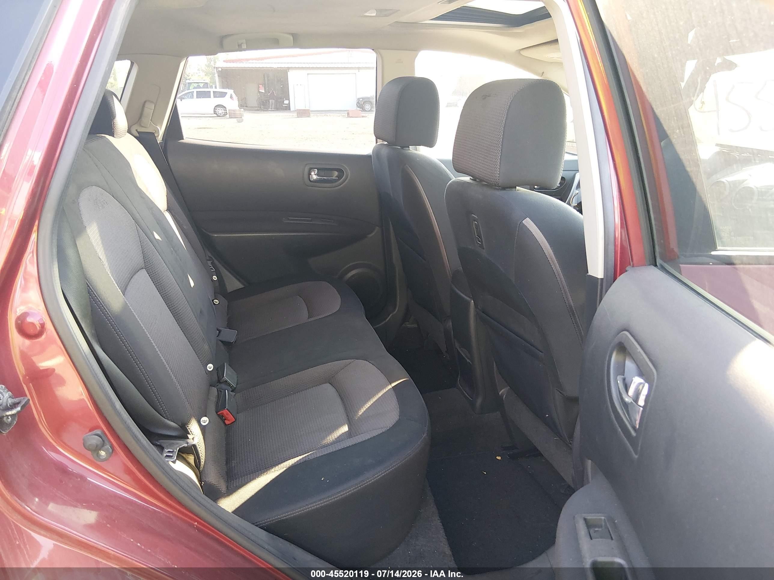 2009 Nissan Rogue Sl Red vin: JN8AS58T89W058804