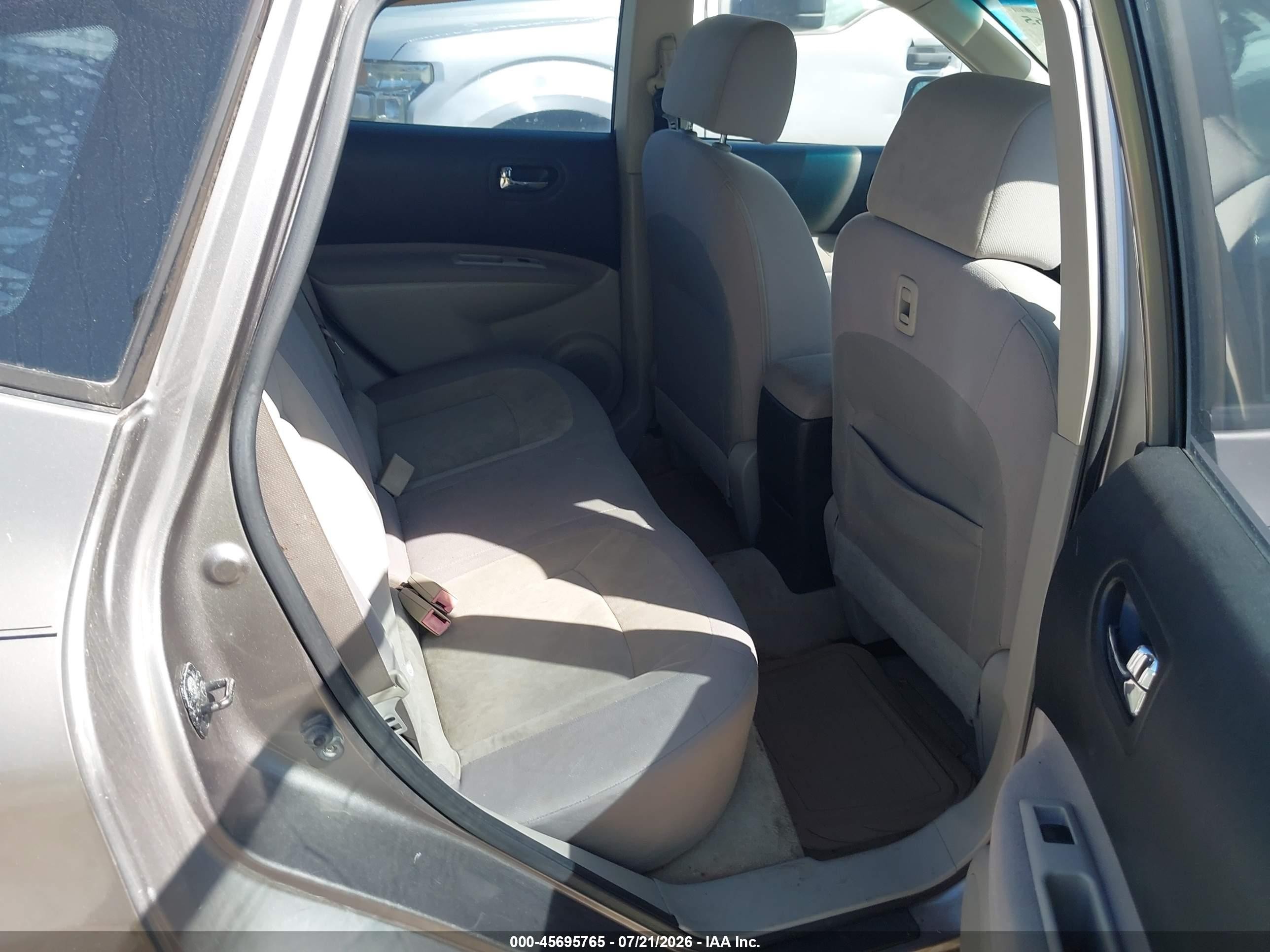 2009 Nissan Rogue S Tan vin: JN8AS58T89W320501