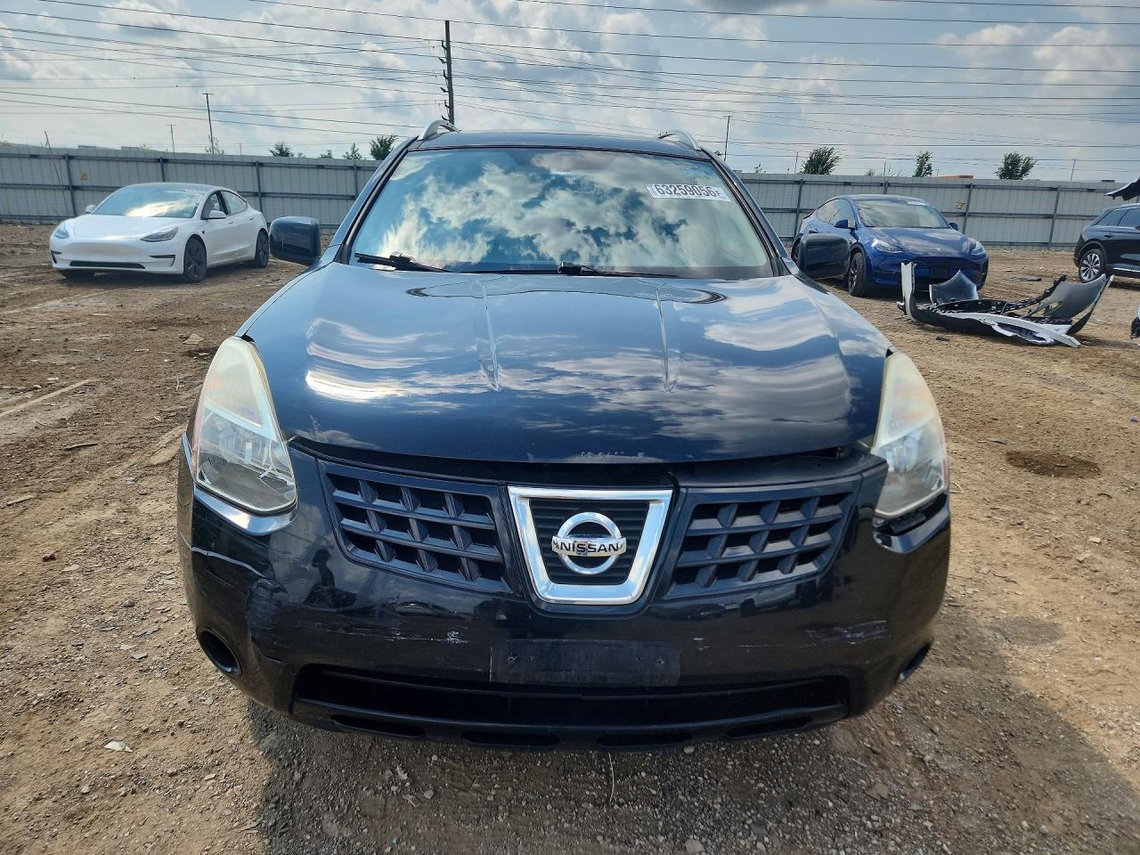 2009 Nissan Rogue S Black vin: JN8AS58T89W323978