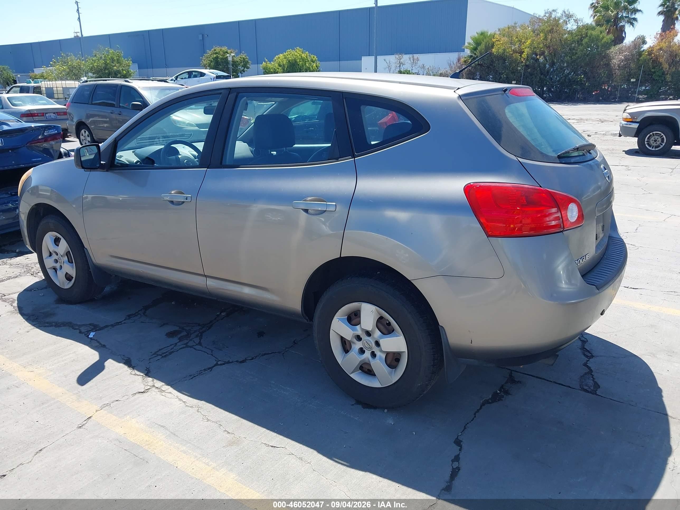 2008 Nissan Rogue S Black vin: JN8AS58T98W025633