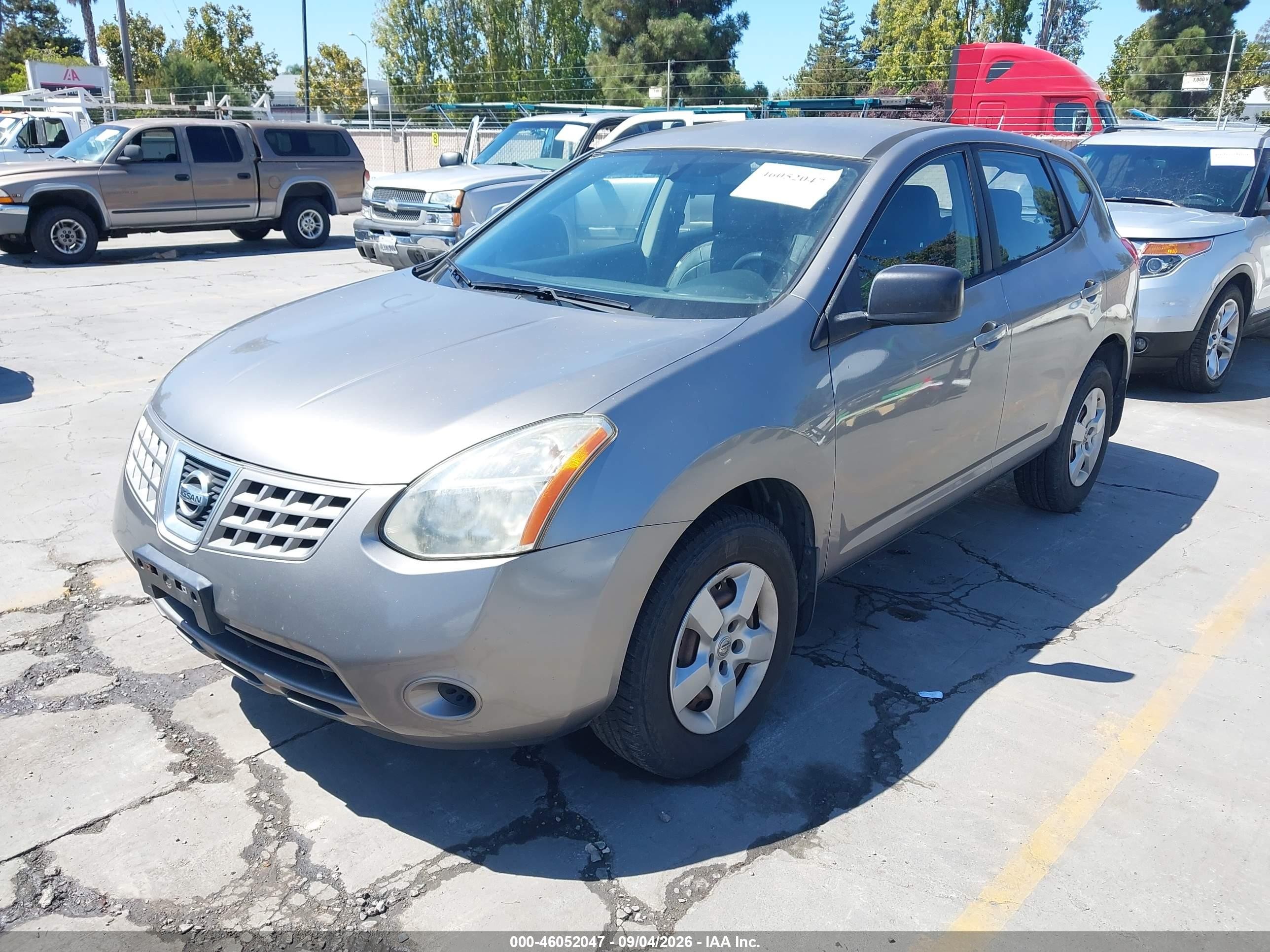 2008 Nissan Rogue S Black vin: JN8AS58T98W025633
