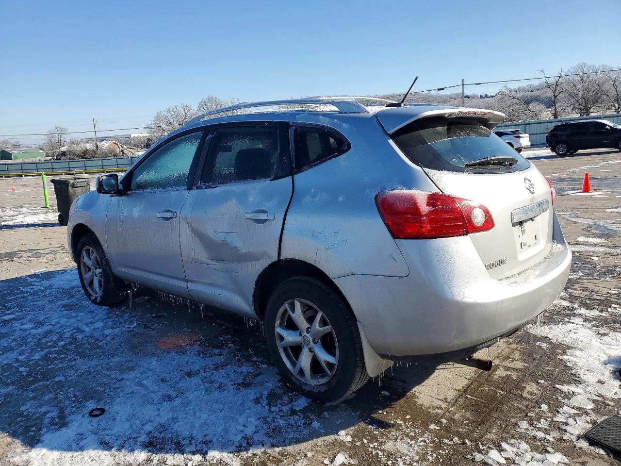 2008 Nissan Rogue S Серый vin: JN8AS58T98W304323