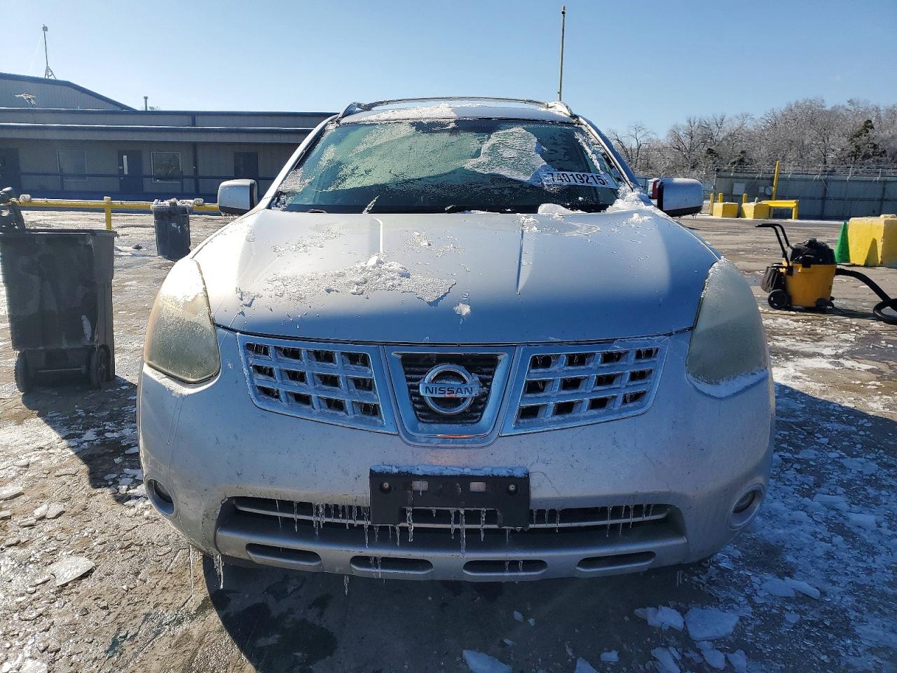 2008 Nissan Rogue S Серый vin: JN8AS58T98W304323
