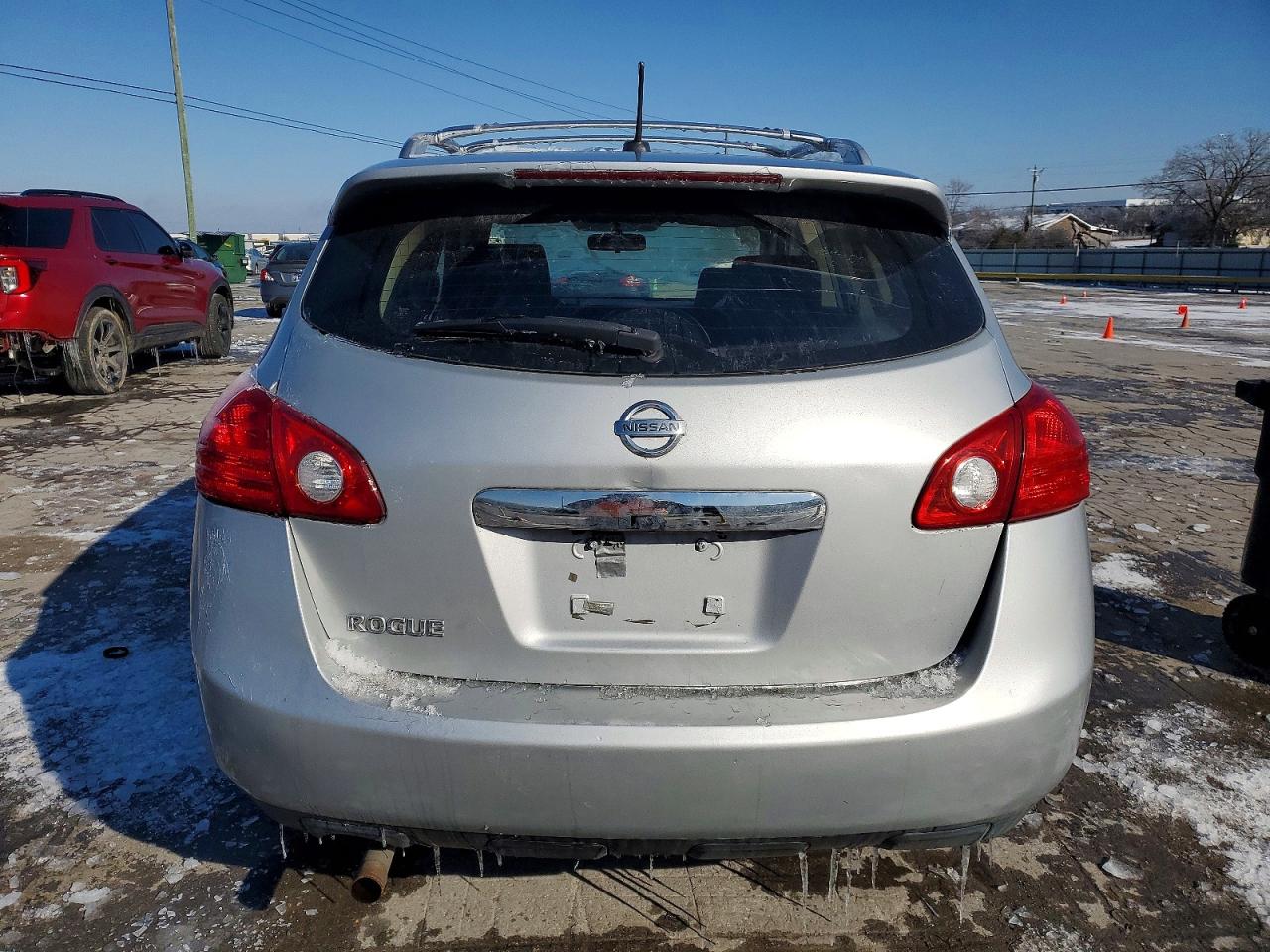 2008 Nissan Rogue S Серый vin: JN8AS58T98W304323