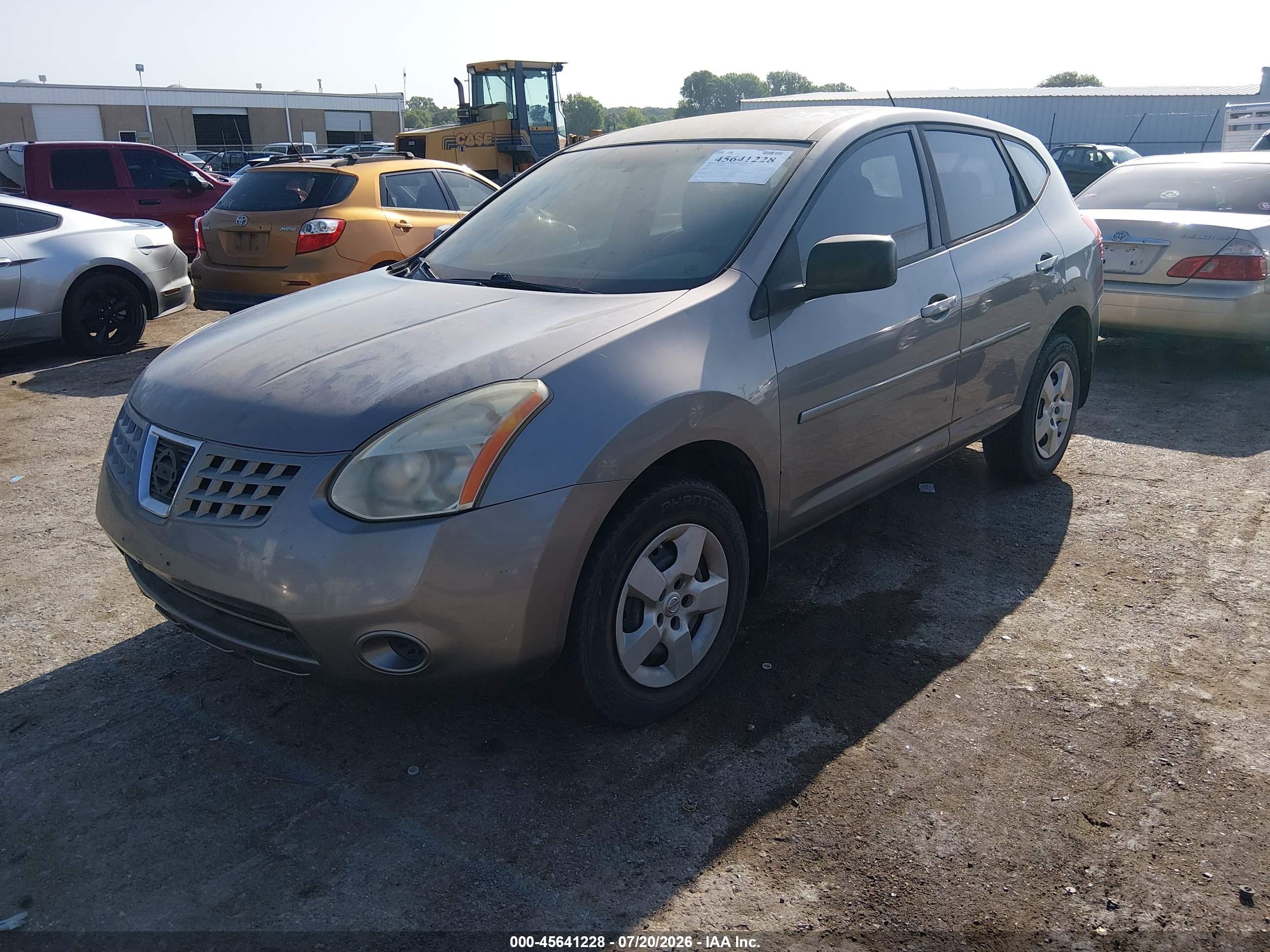 2008 Nissan Rogue S Золотой vin: JN8AS58T98W304600