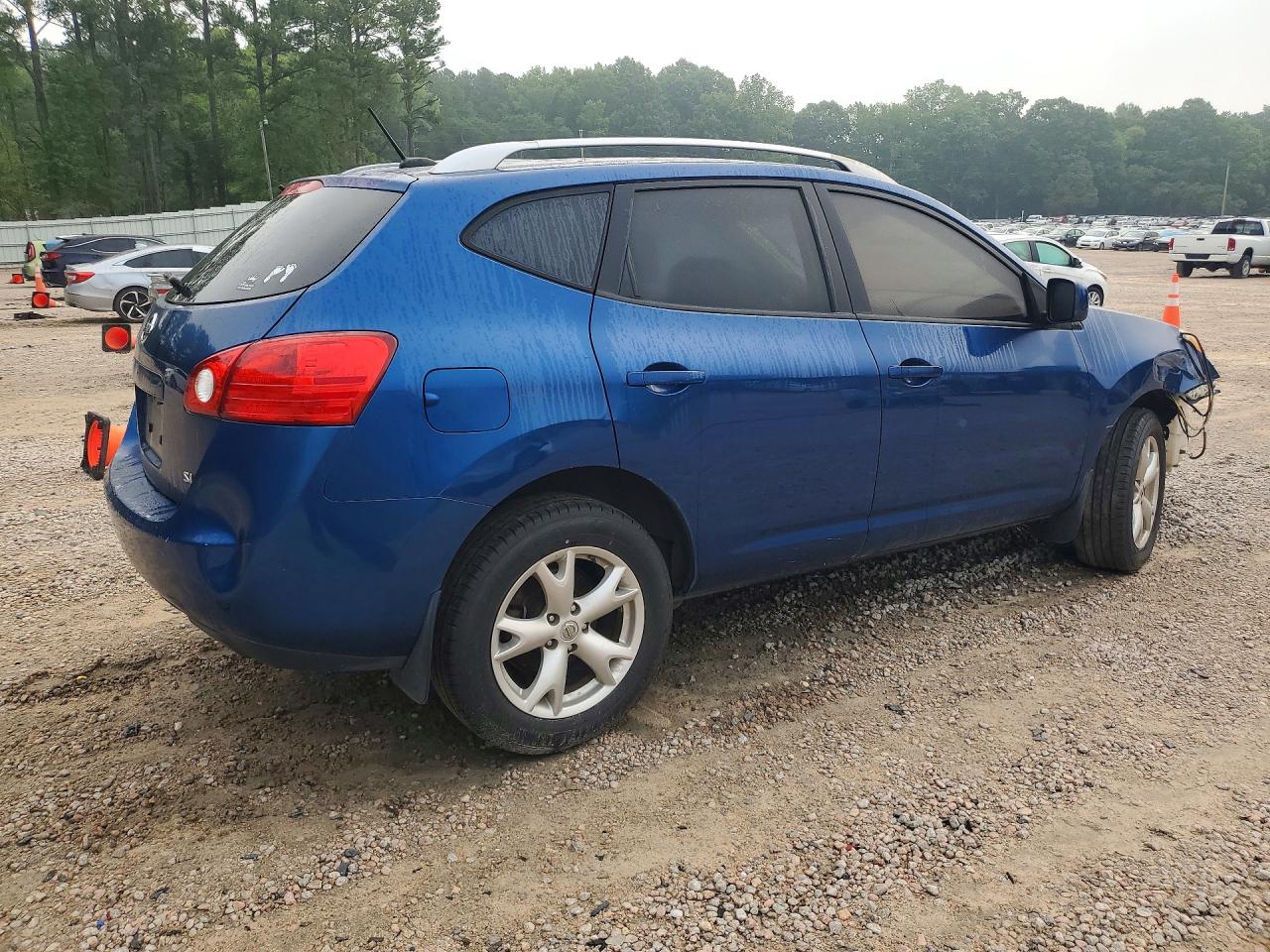 2009 Nissan Rogue S Blue vin: JN8AS58T99W043213