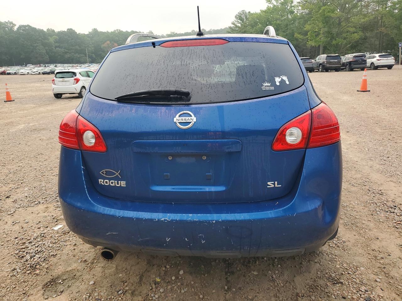 2009 Nissan Rogue S Blue vin: JN8AS58T99W043213