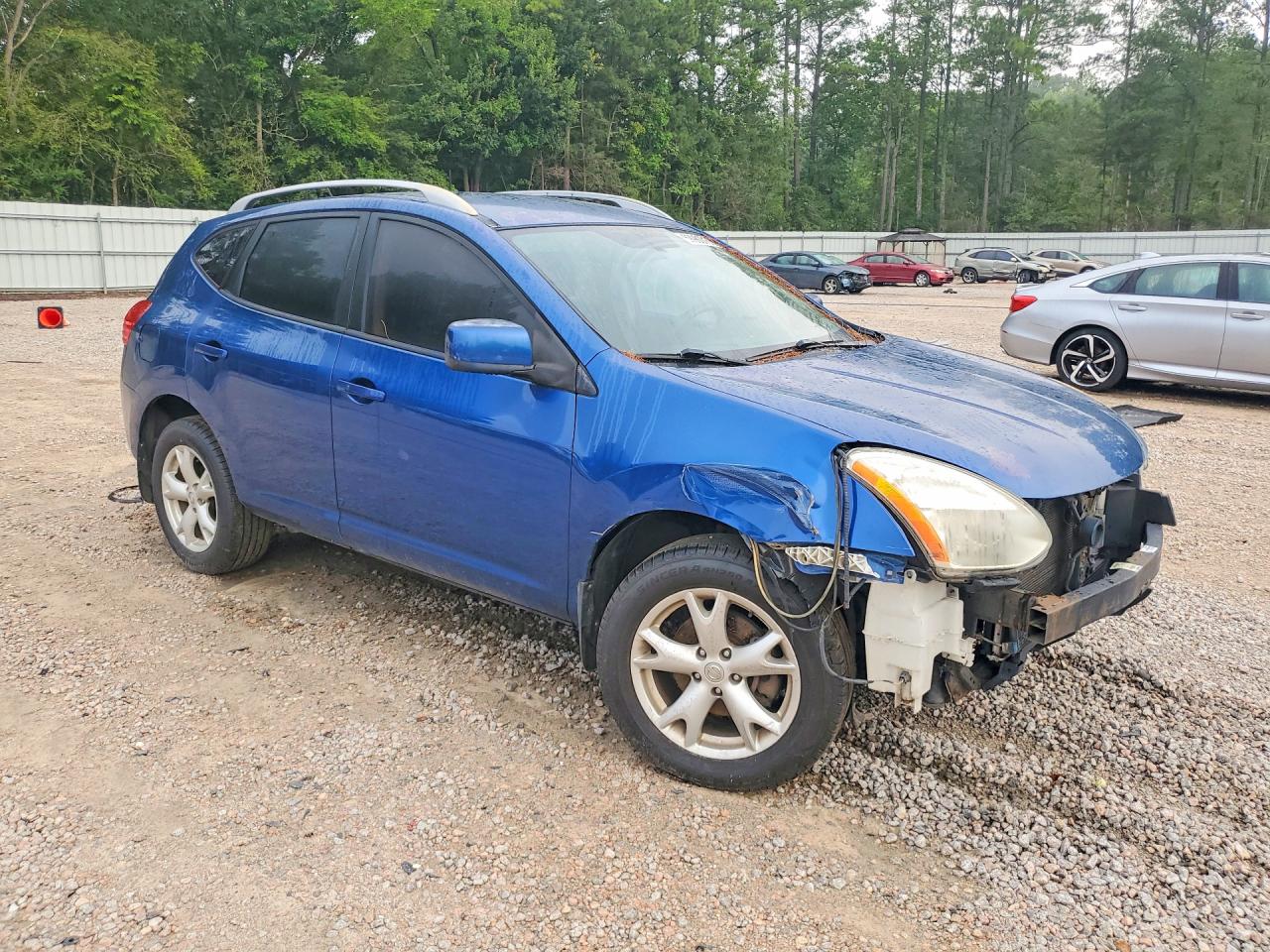 2009 Nissan Rogue S Blue vin: JN8AS58T99W043213