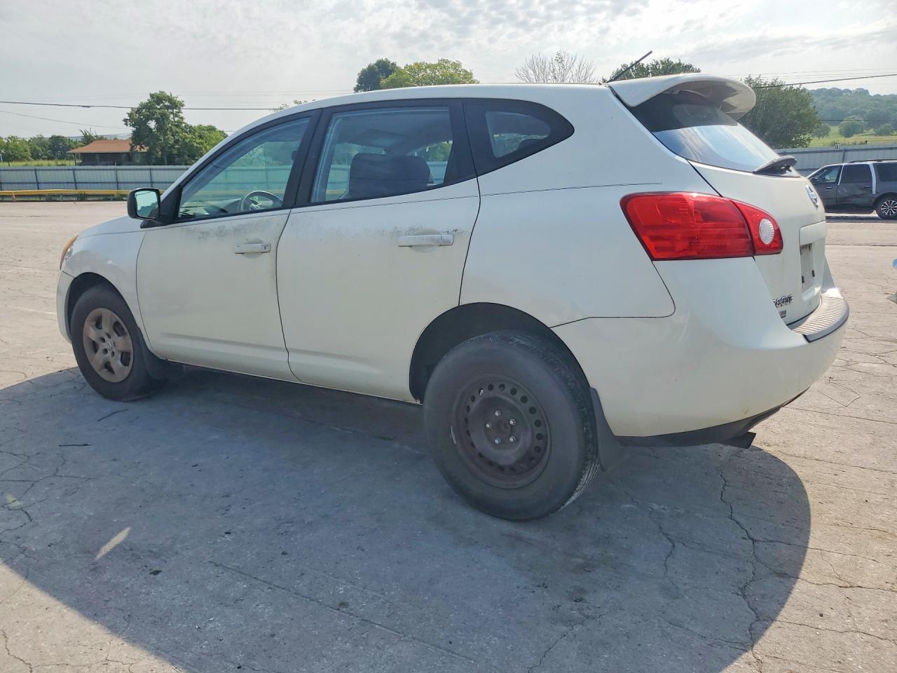 2009 Nissan Rogue S Белый vin: JN8AS58T99W049979