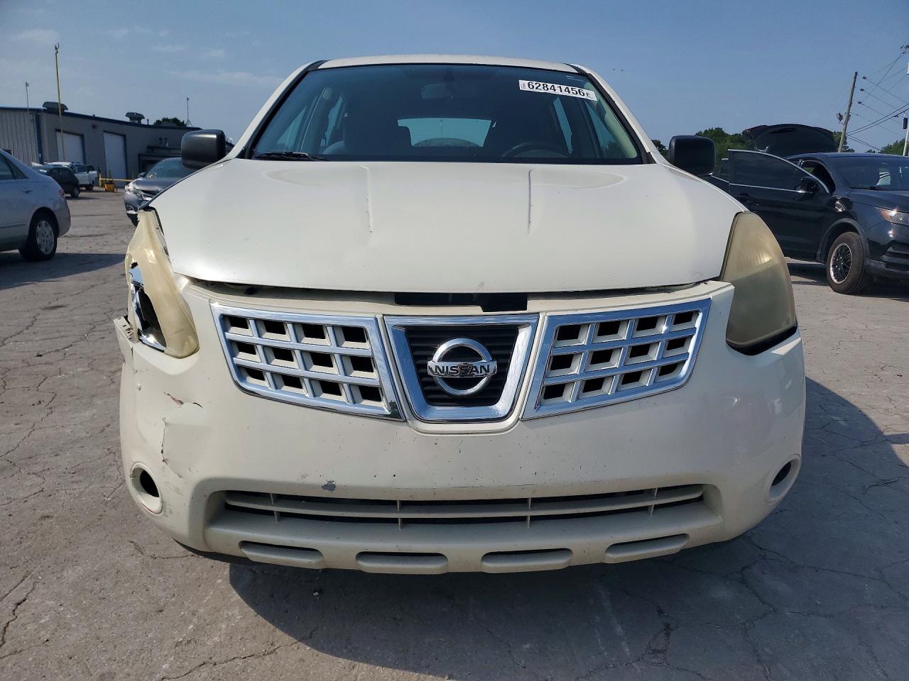 2009 Nissan Rogue S Белый vin: JN8AS58T99W049979