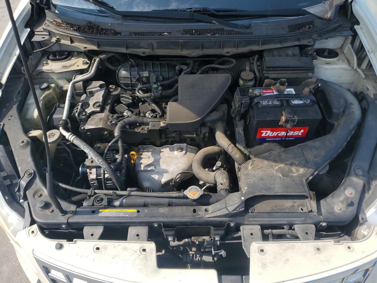 2009 Nissan Rogue S Белый vin: JN8AS58T99W049979