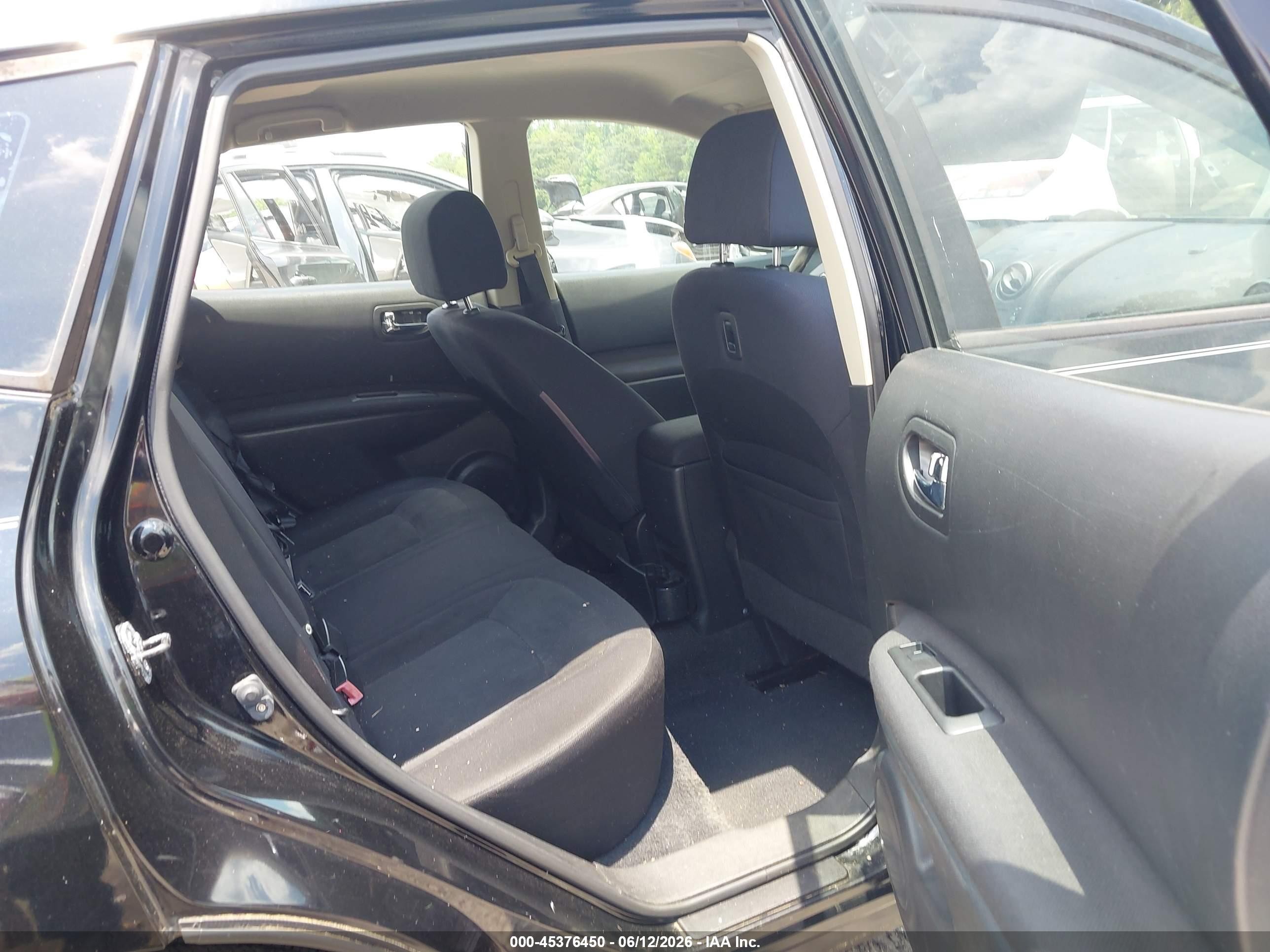 2009 Nissan Rogue S Black vin: JN8AS58T99W059198