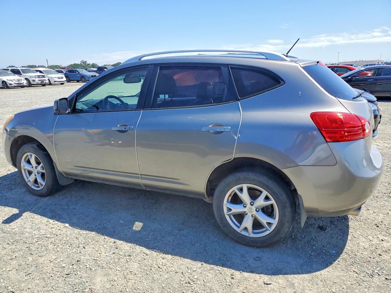 2009 Nissan Rogue S Gray vin: JN8AS58T99W327537