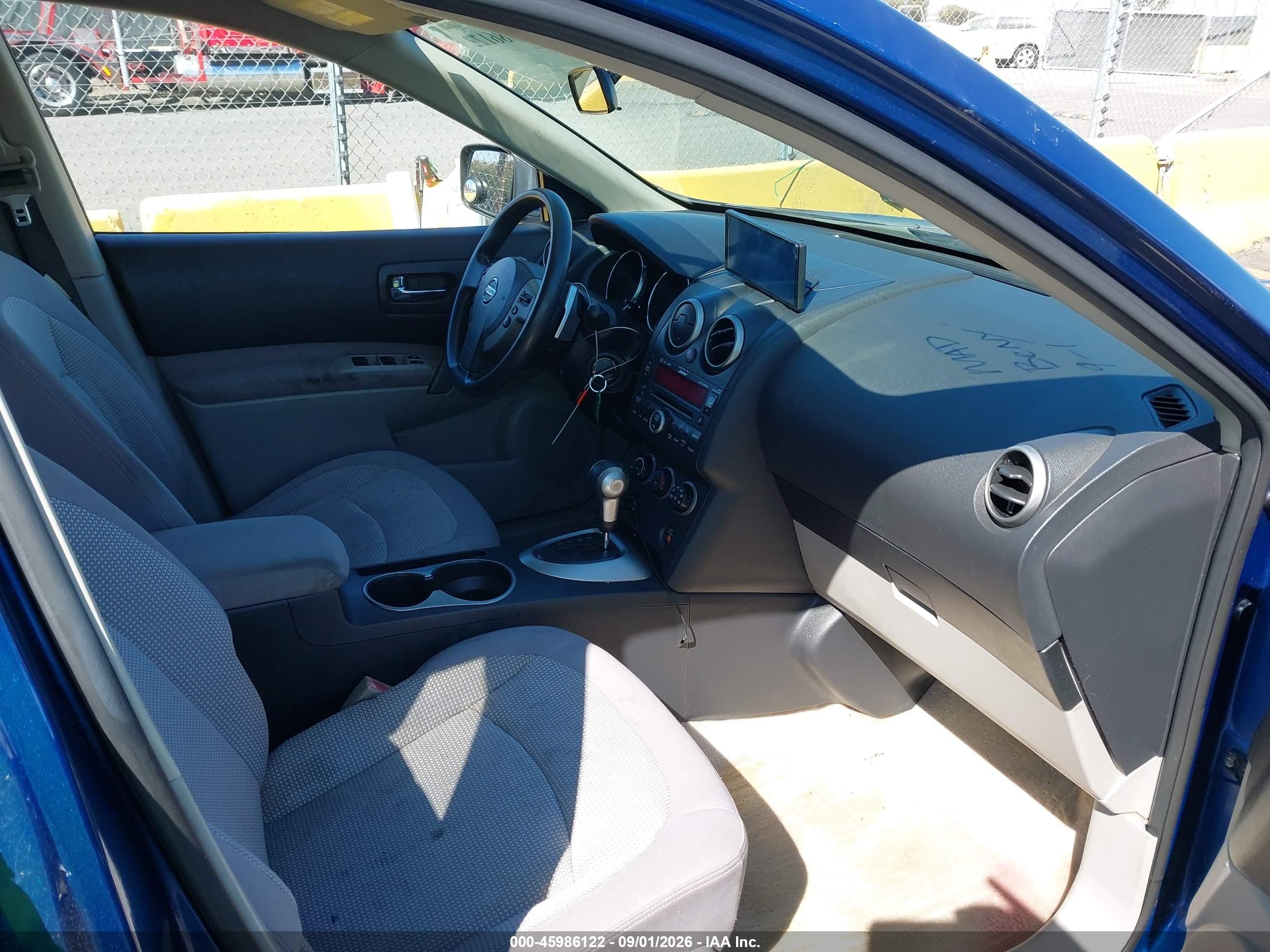 2008 Nissan Rogue Sl Blue vin: JN8AS58TX8W006007