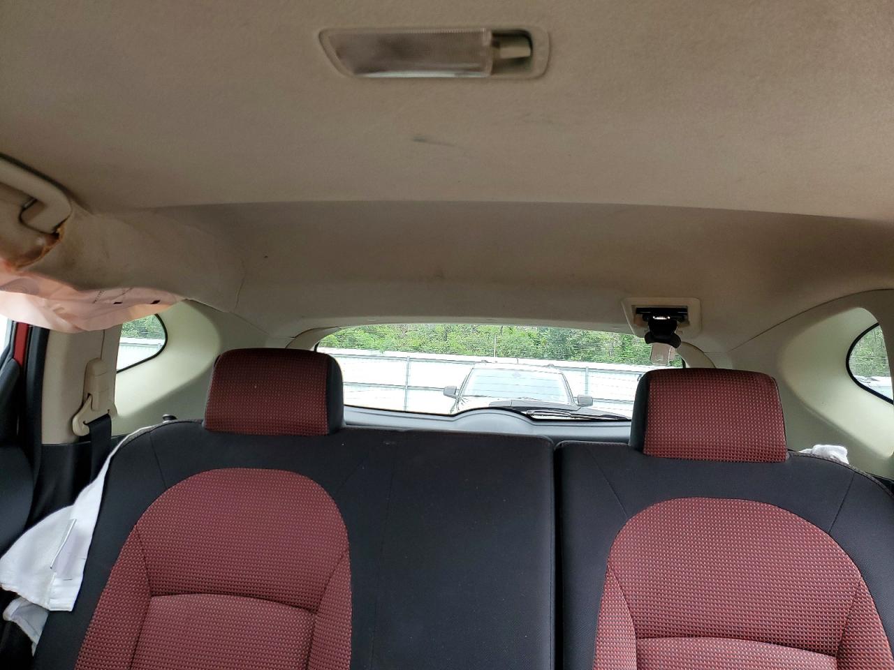 2008 Nissan Rogue S Red vin: JN8AS58TX8W009490