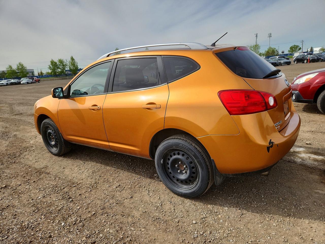 2008 Nissan Rogue S Orange vin: JN8AS58TX8W012275