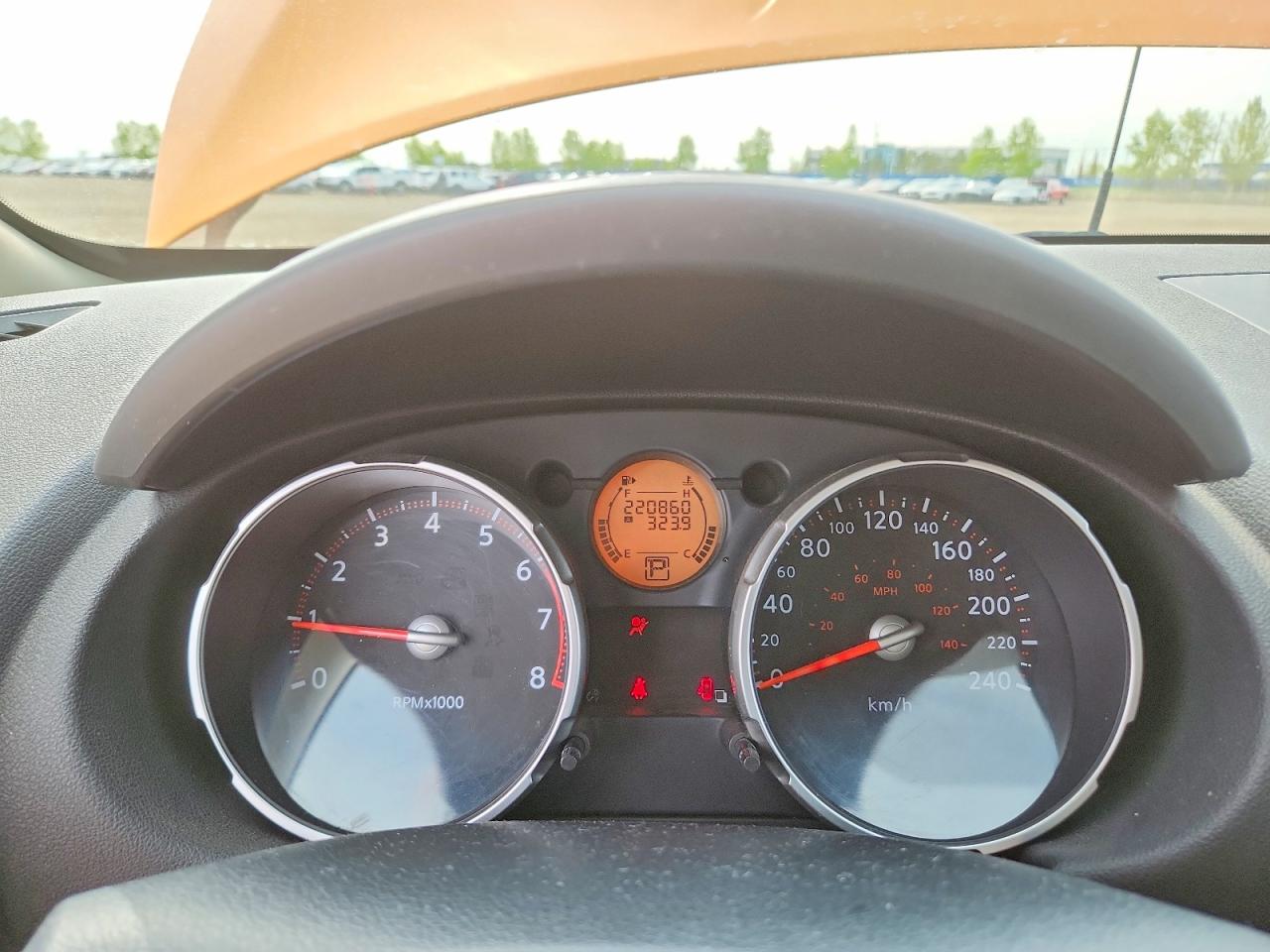 2008 Nissan Rogue S Orange vin: JN8AS58TX8W012275