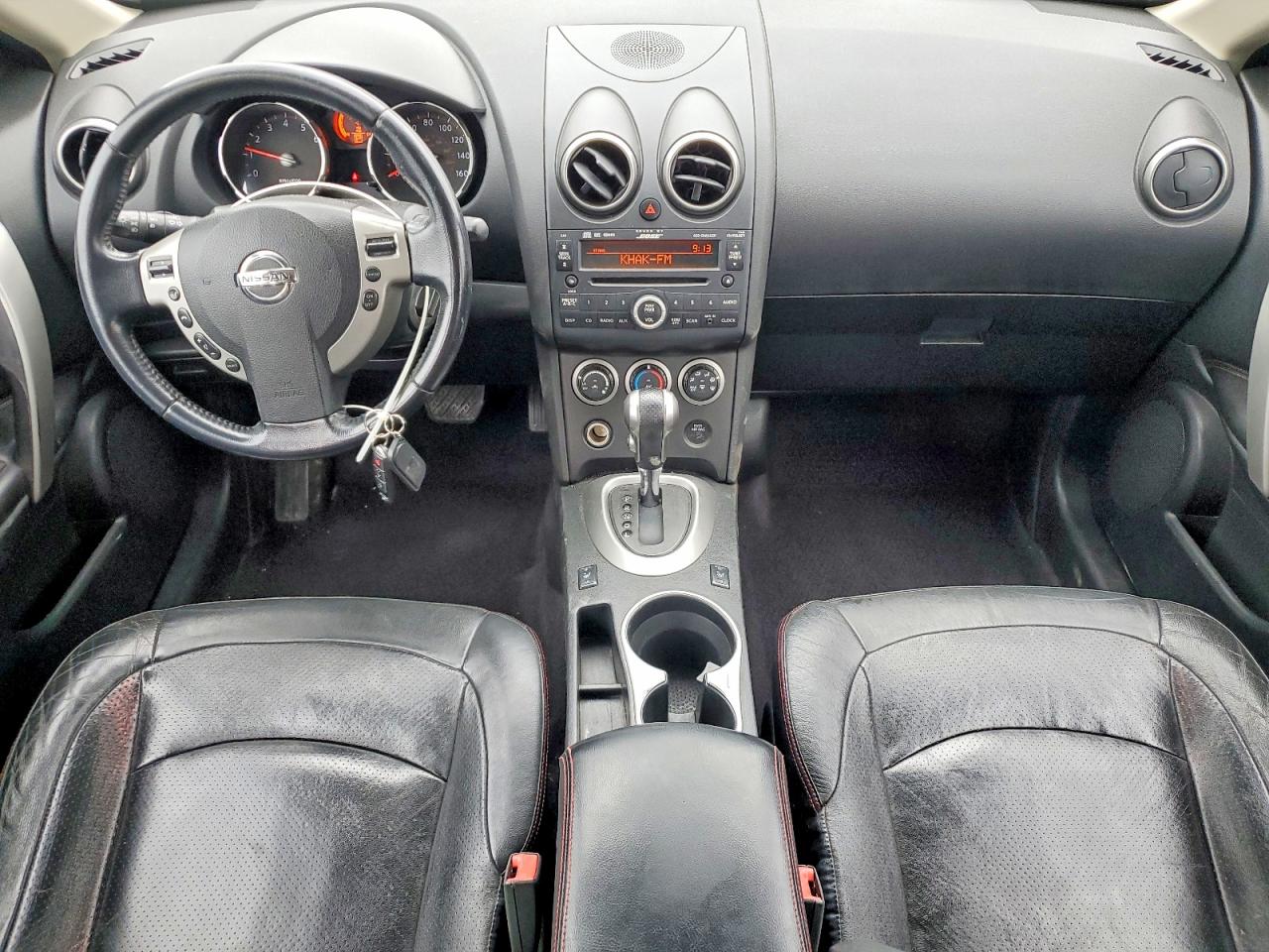 2009 Nissan Rogue S Black vin: JN8AS58TX9W042622