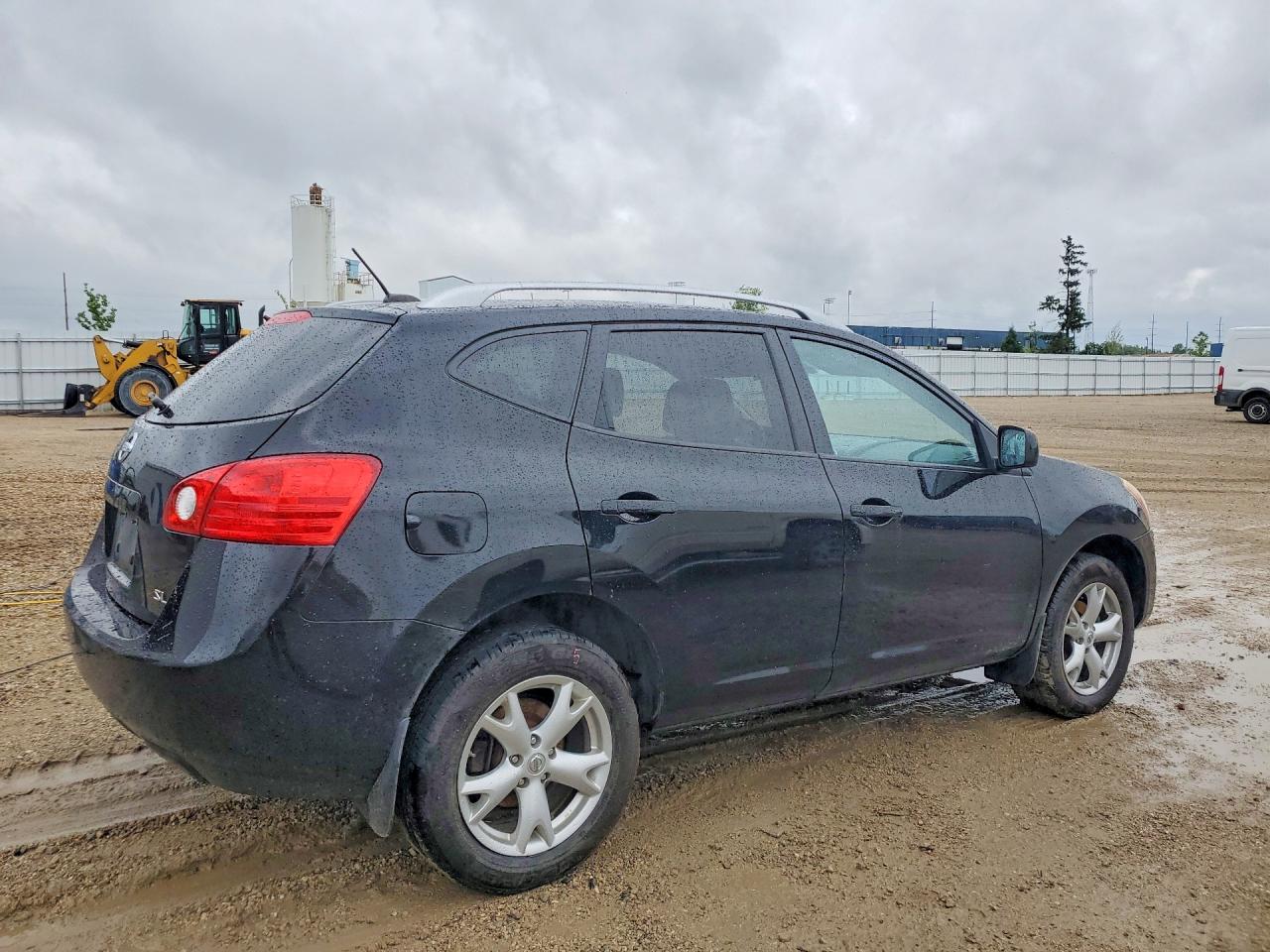 2009 Nissan Rogue S Black vin: JN8AS58TX9W042622