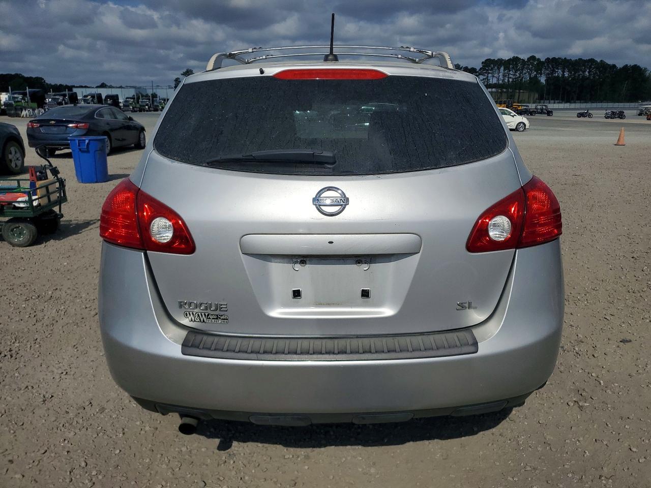 2009 Nissan Rogue S Серебряный vin: JN8AS58TX9W050915